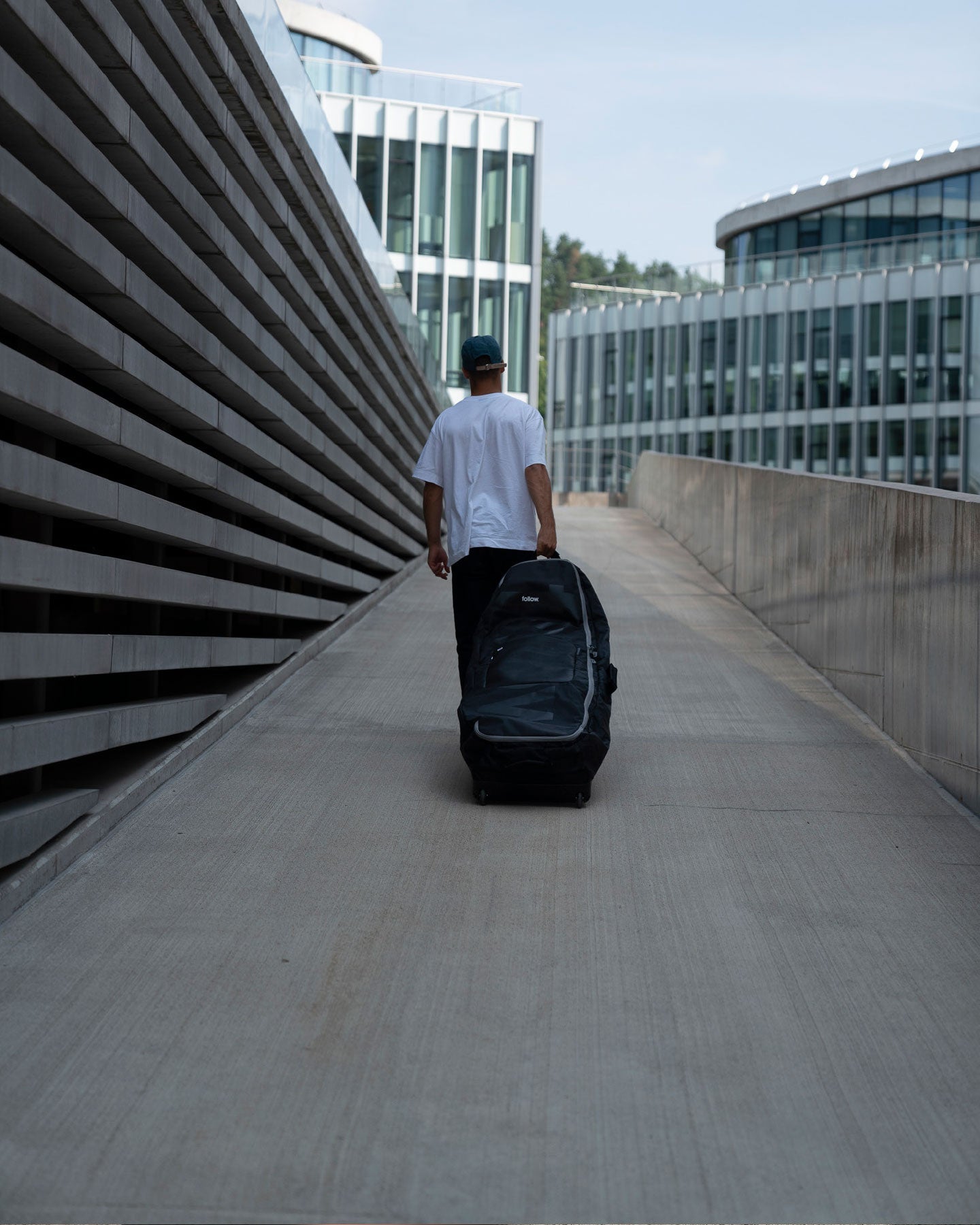 Follow Wake Travel Bag - Black - Lifestyle 7
