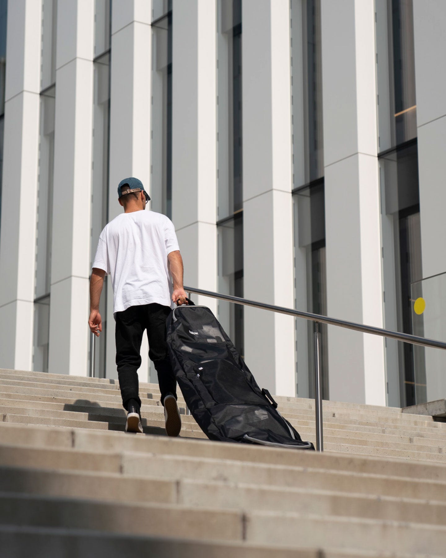 Follow Wake Travel Bag - Black - Lifestyle 5