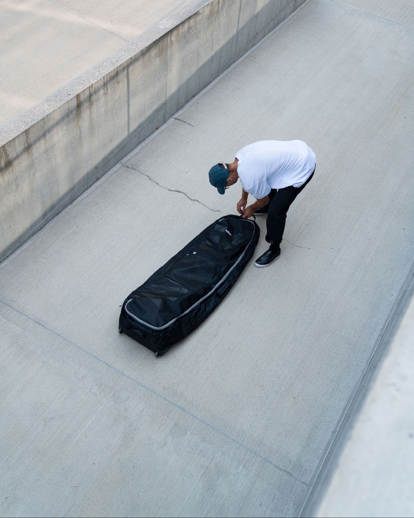 Follow Wake Travel Bag - Black - Lifestyle 2