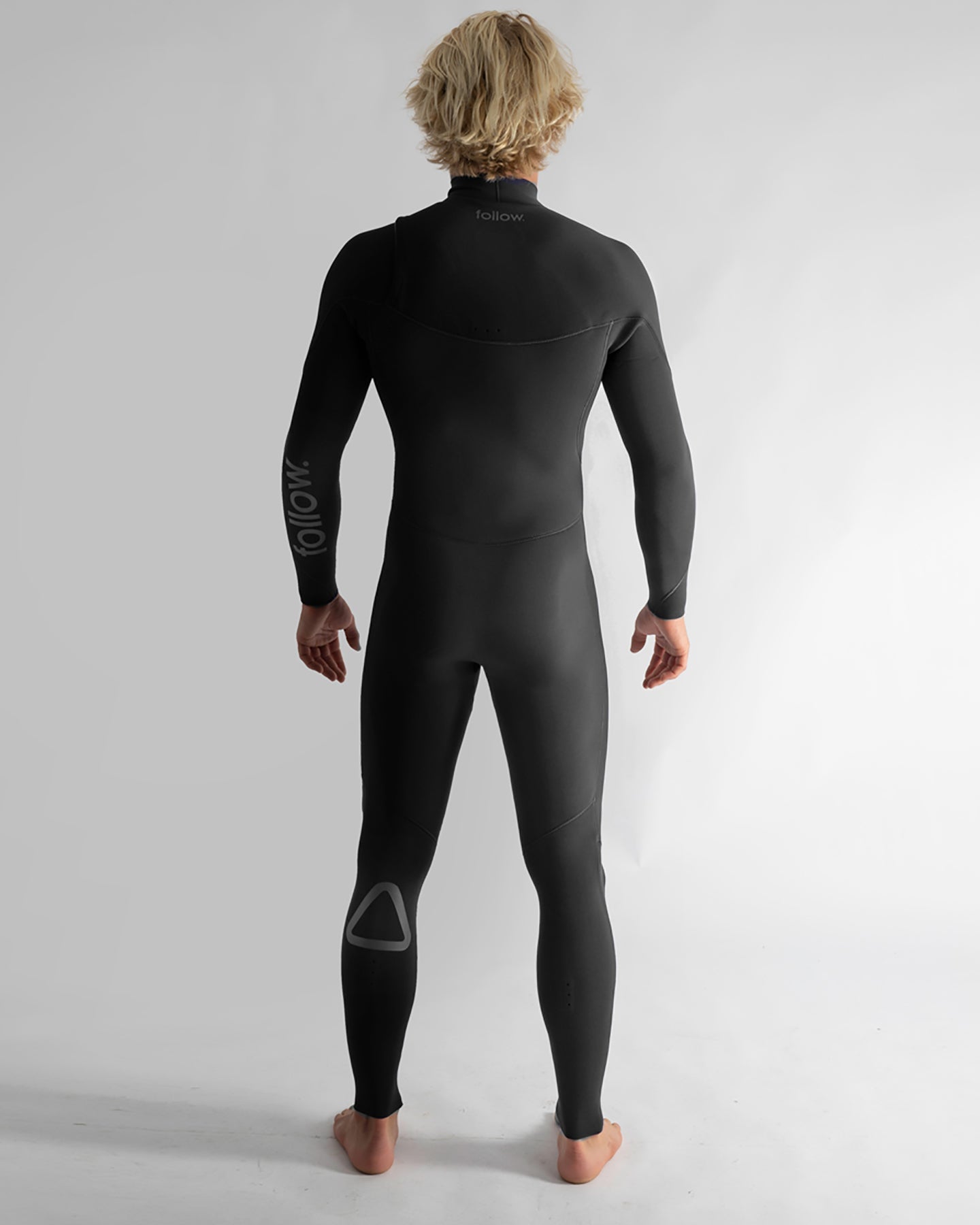 Follow Pro 3/2mm Sealed Steamer - Black - Back