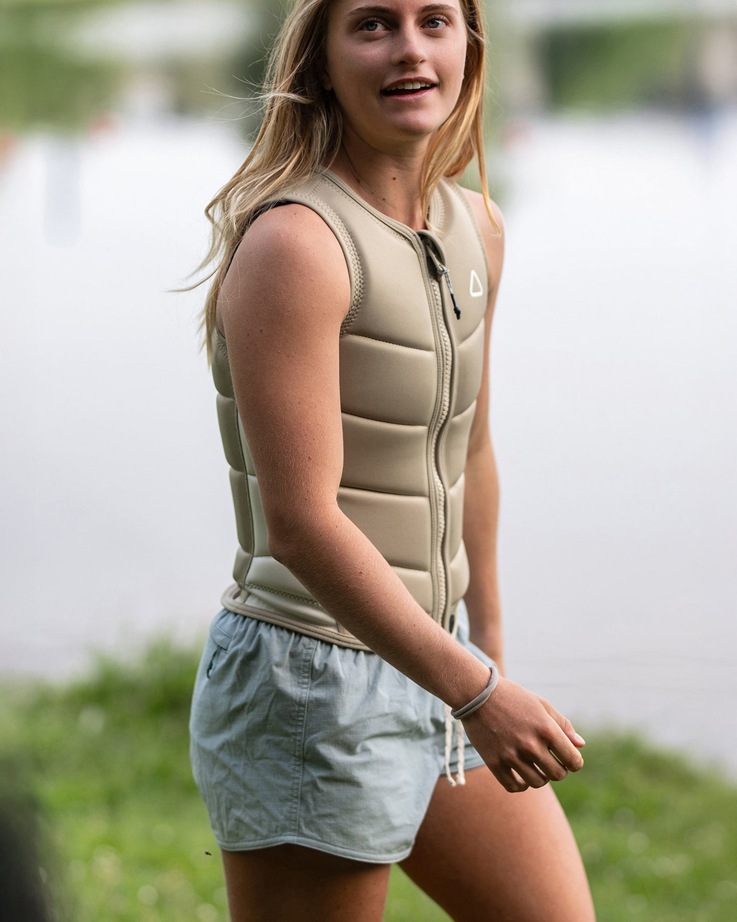 Follow Corp Womens Impact Vest - Sand Lifestyle 7