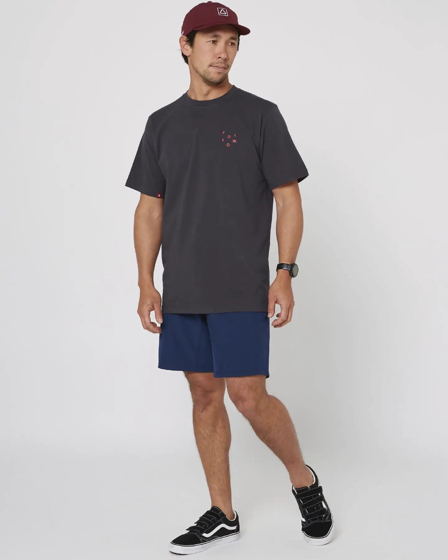 Follow All Day Shorts - Black 9