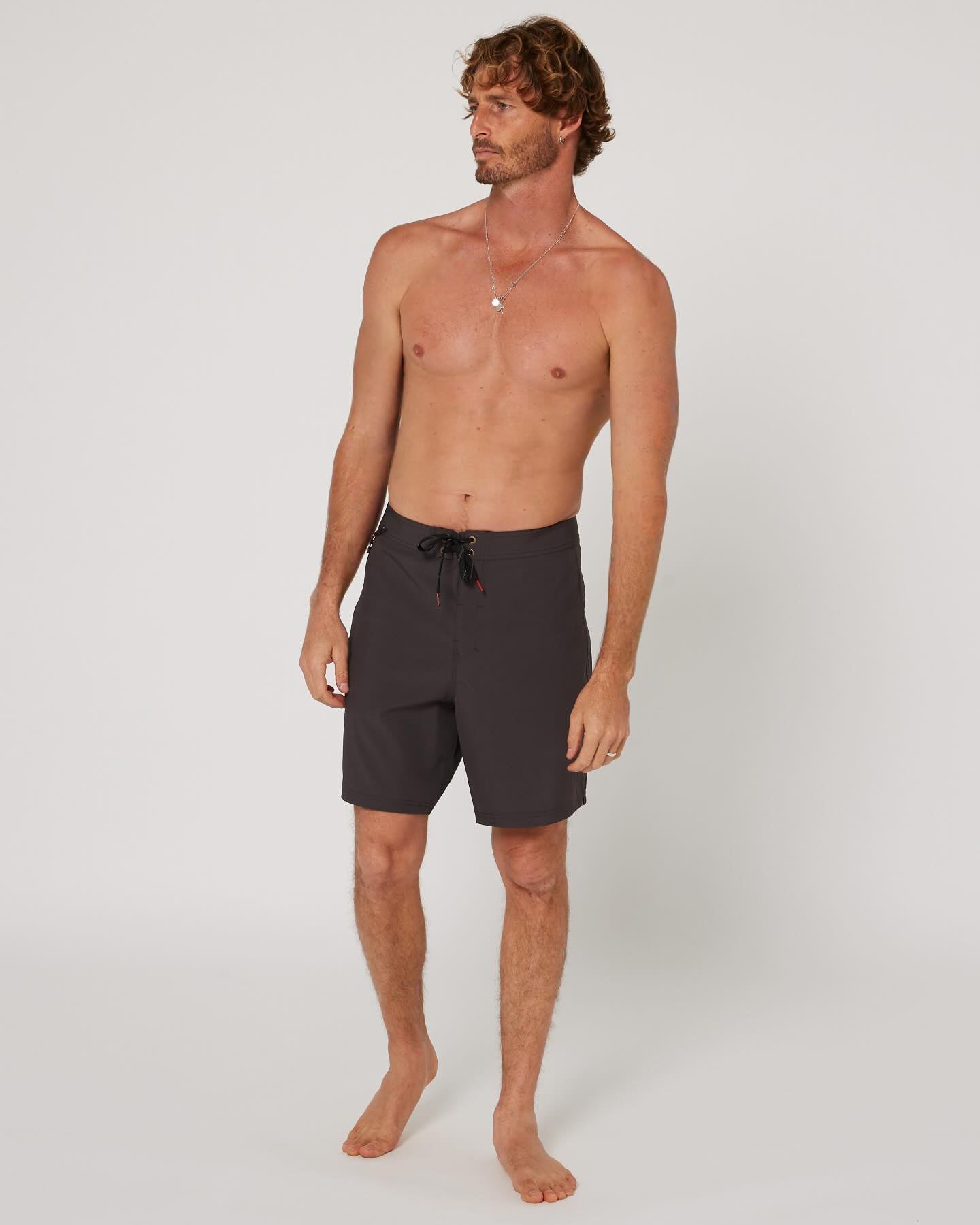 Follow Water Boardie - Charcoal 2