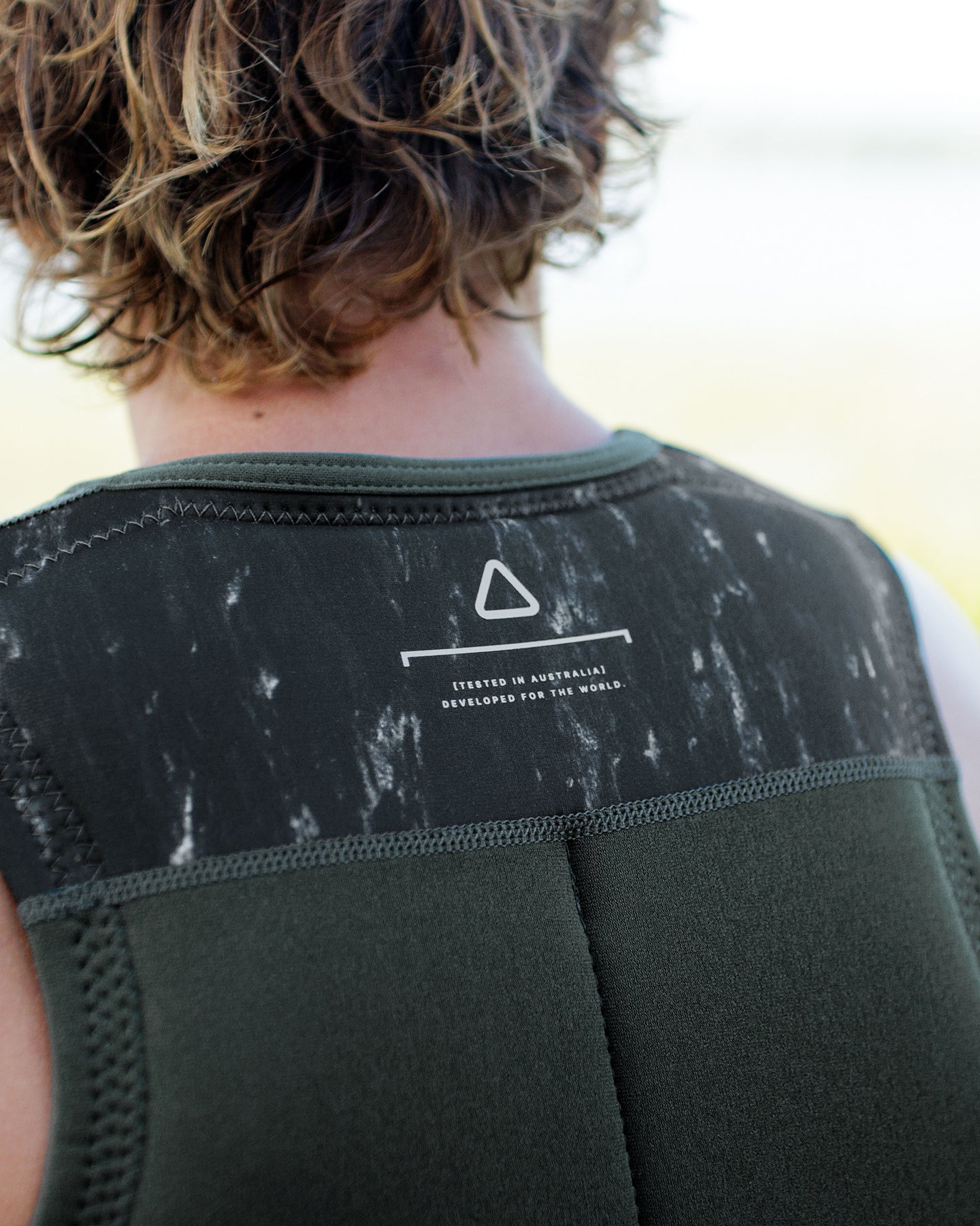 Follow Affiliate Mens Impact Vest - Olive Lifestyle 5