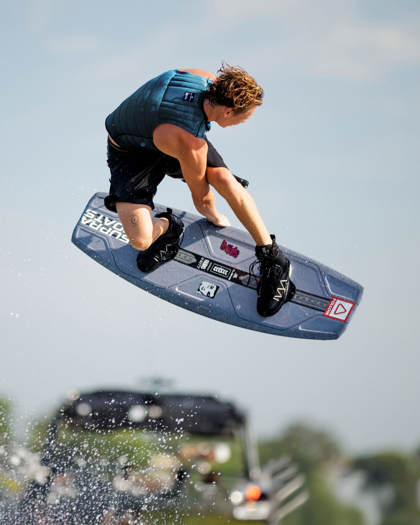 Follow Total Impact Vest - Blue Lifestyle 6