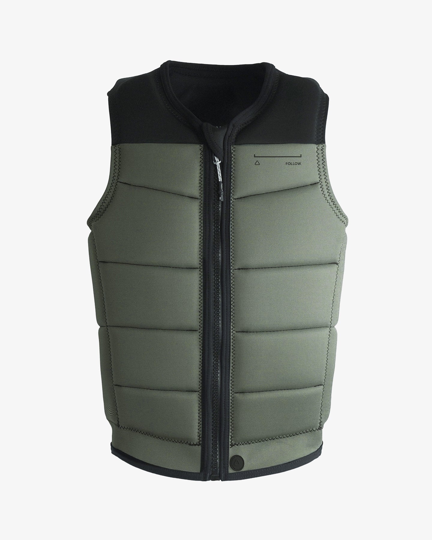 Follow Section Mens Impact Vest - Black/Petina 1