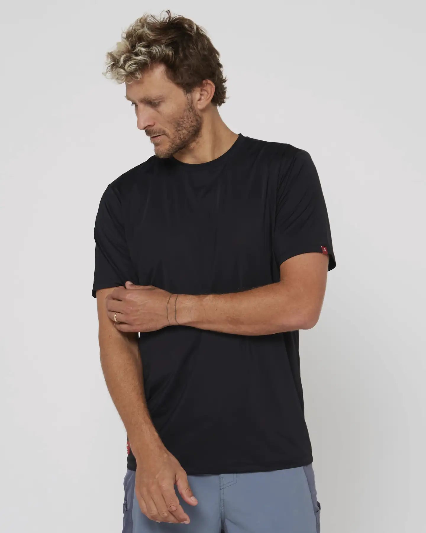 Follow Water Tee - Black Font
