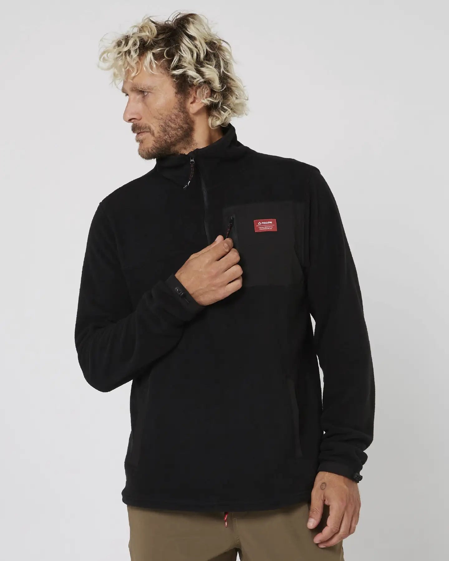 Follow Polar Crew - Black Font