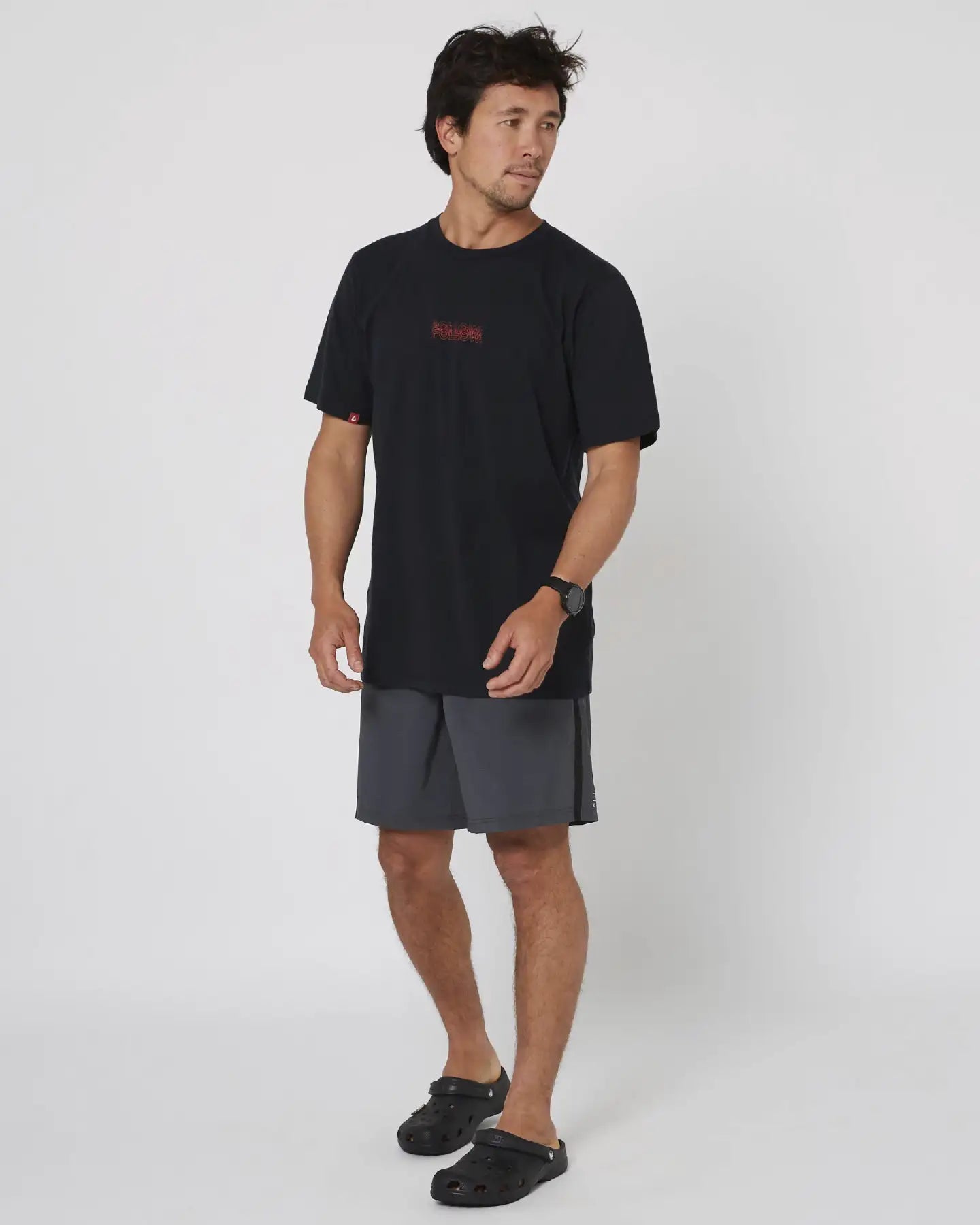 Follow Tech Pocket Tee - Black 8