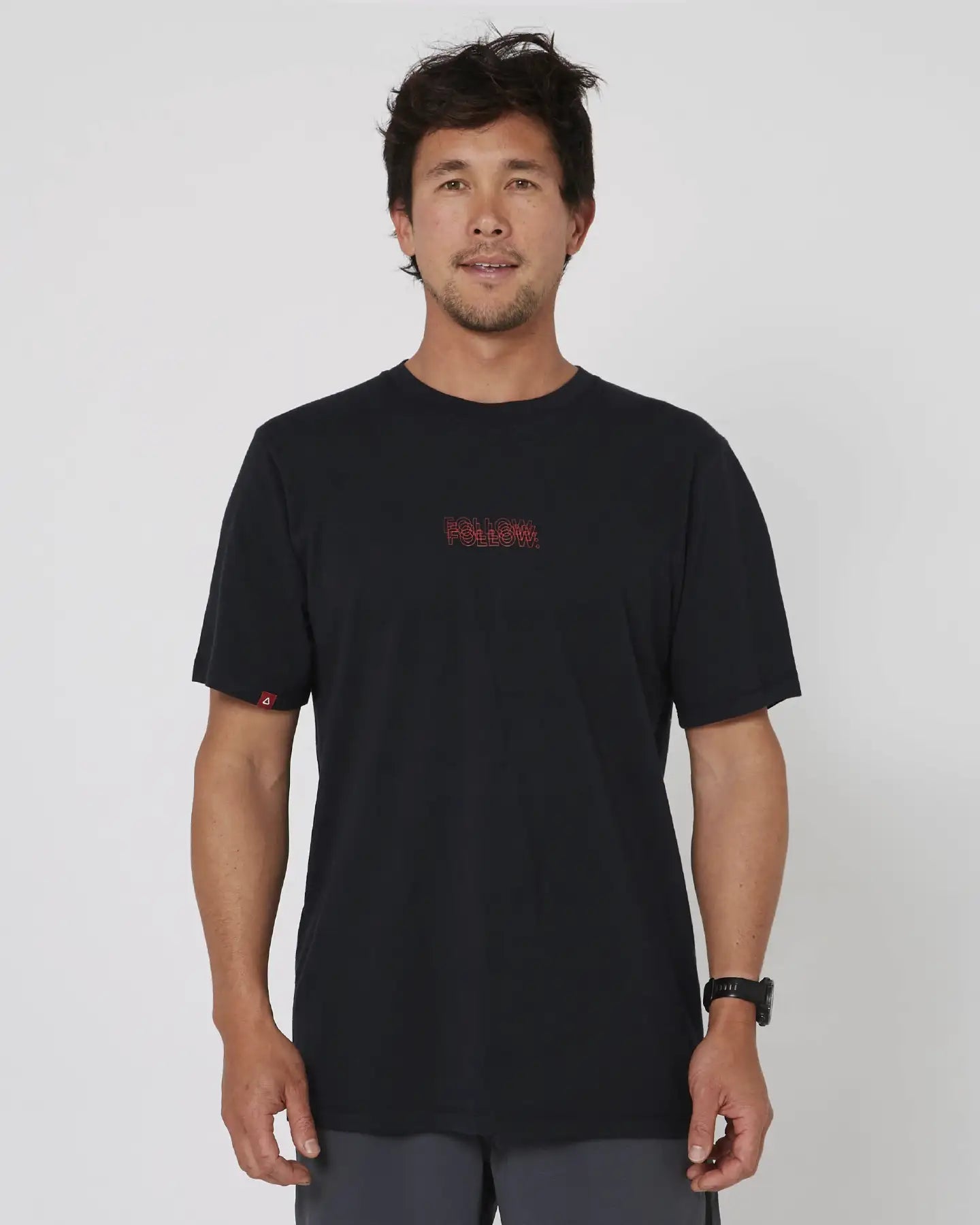 Follow Tech Pocket Tee - Black 2
