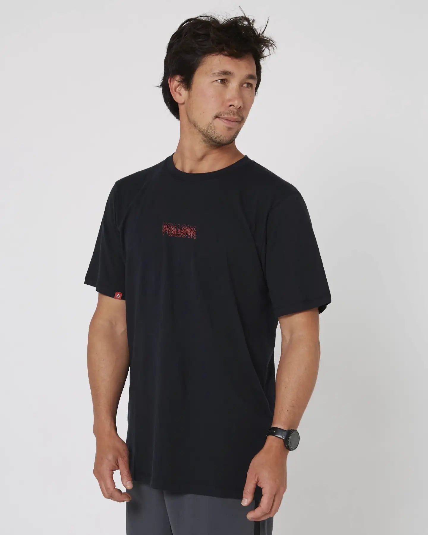 Follow Tech Pocket Tee - Black 3