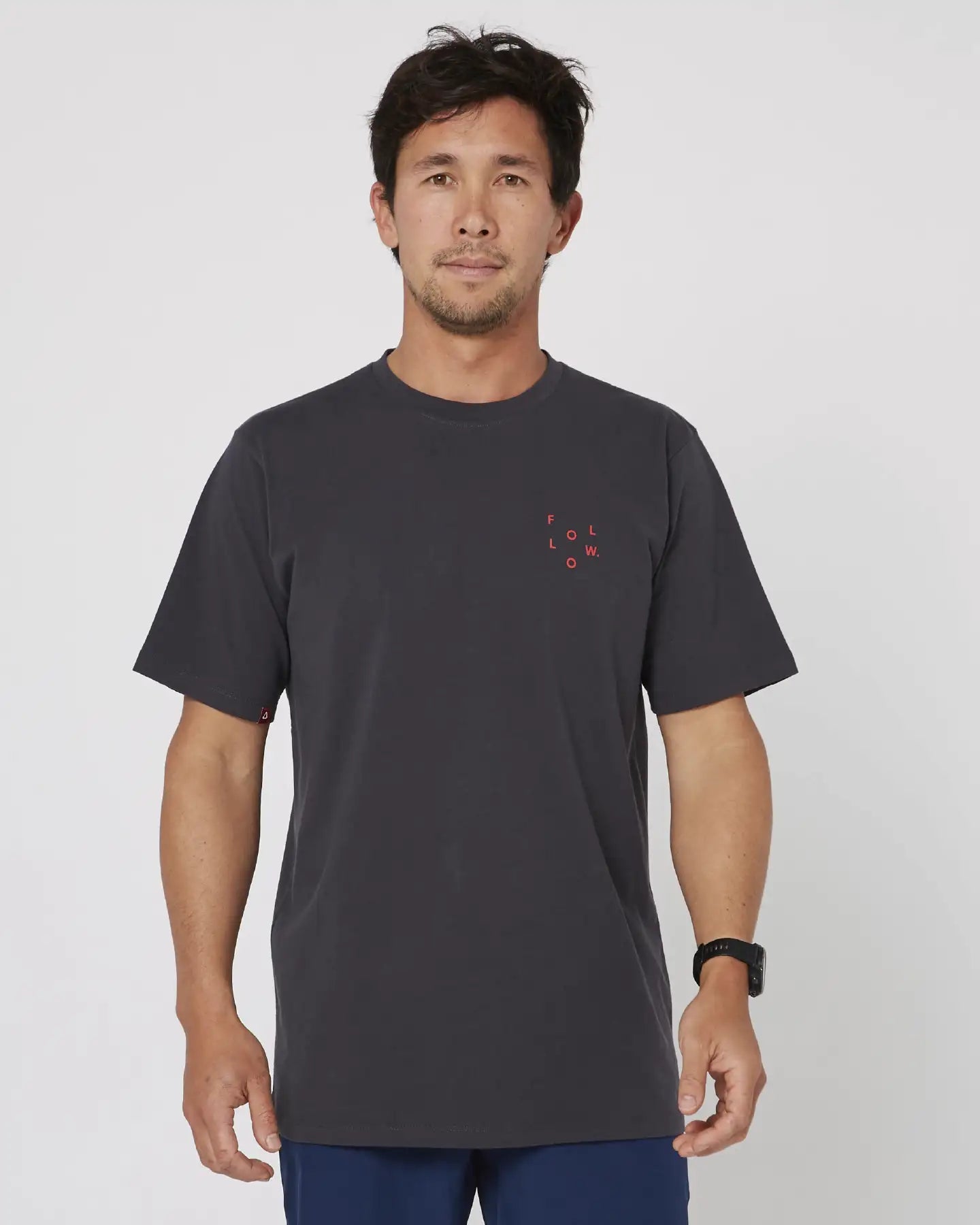 Follow LOL Tee - Charcoal Font