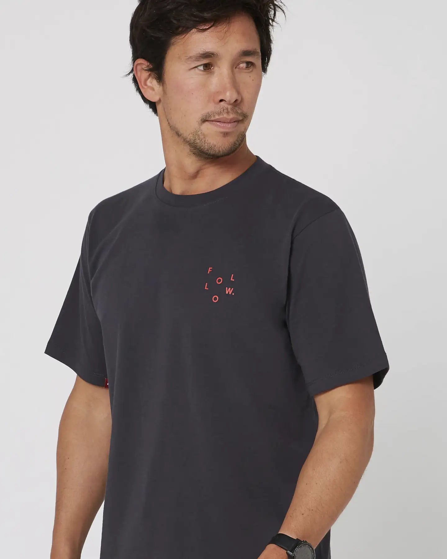 Follow LOL Tee - Charcoal 4