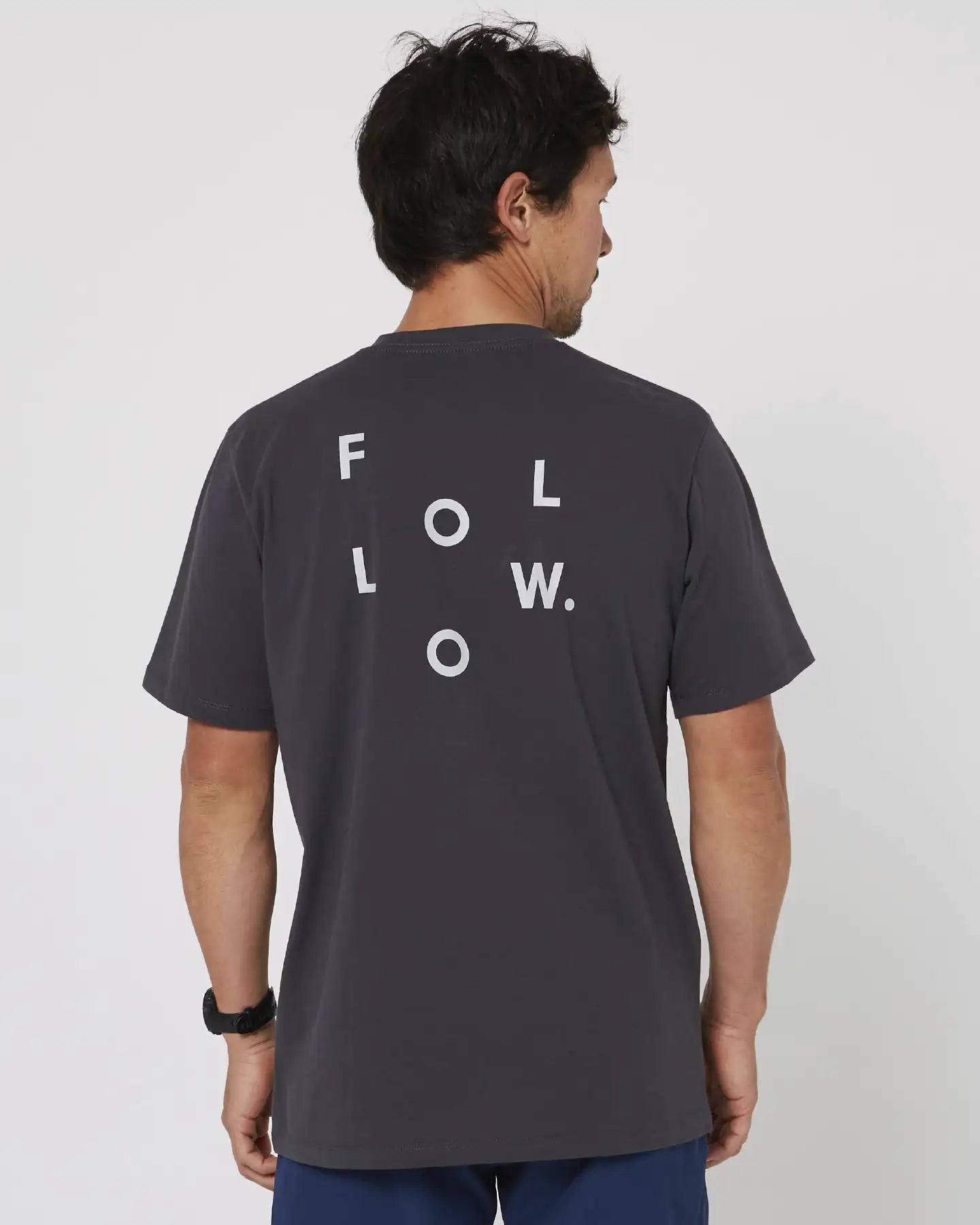 Follow LOL Tee - Charcoal 5