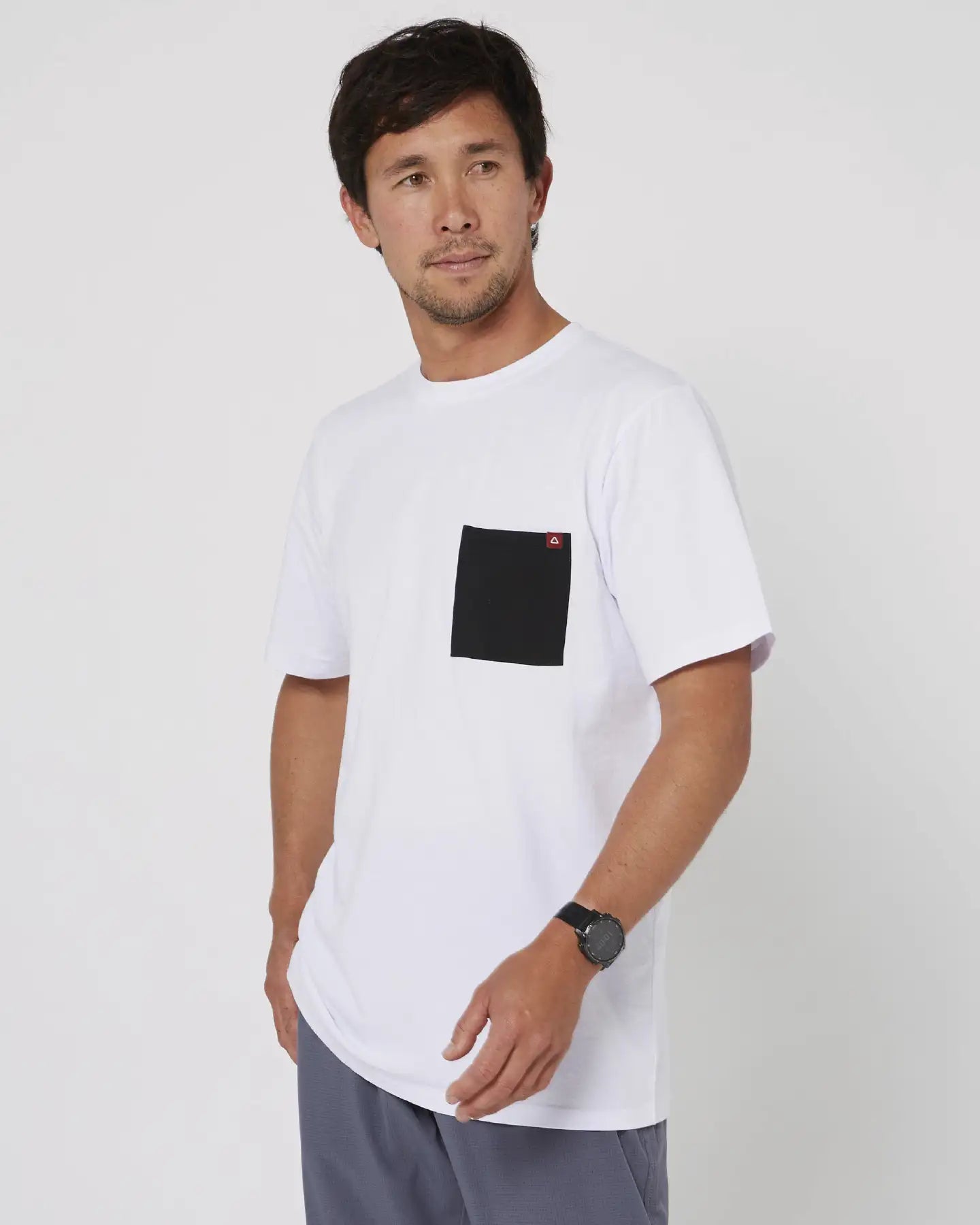 Follow Tech Pocket Tee - White 2