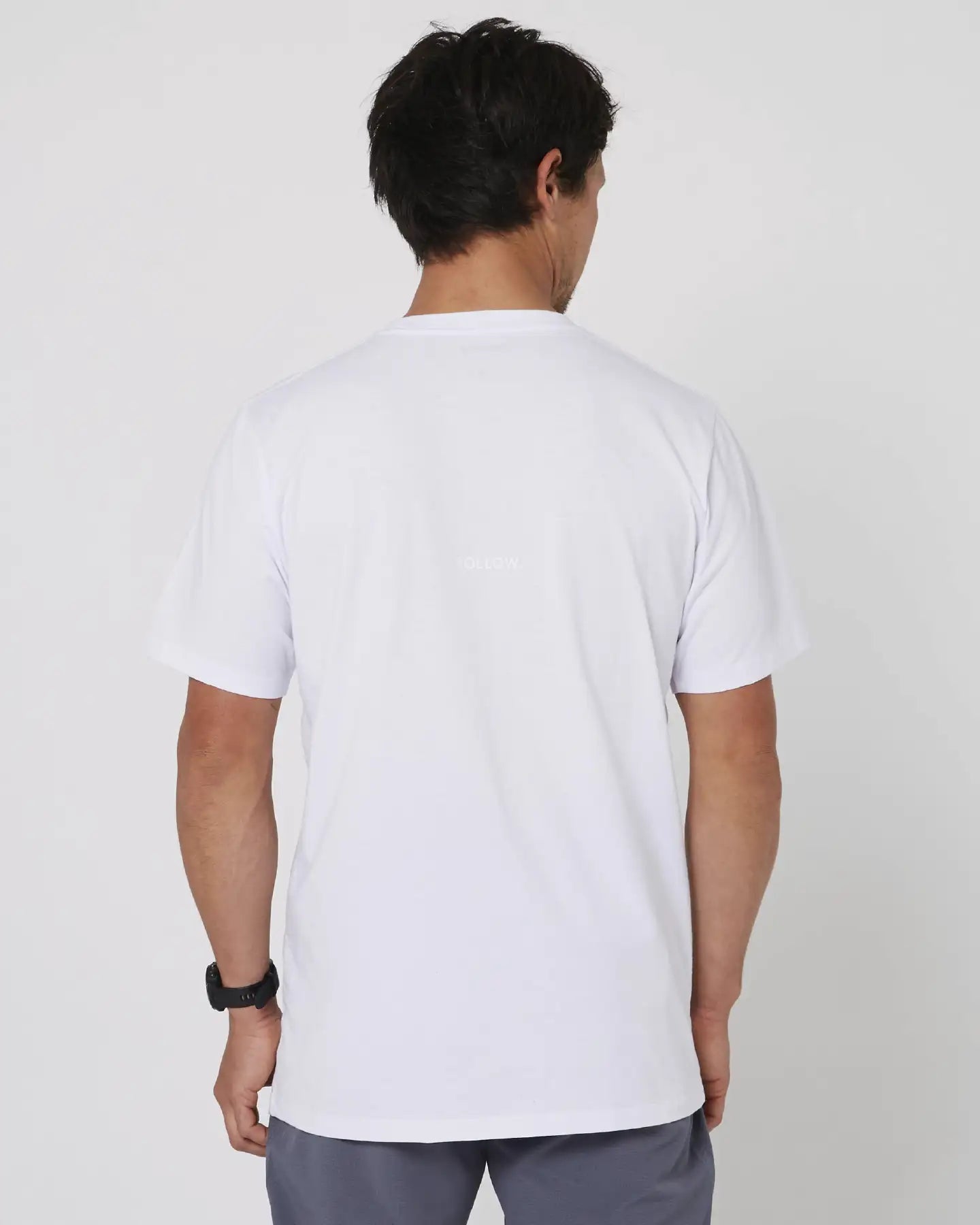 Follow Tech Pocket Tee - White 4 Back