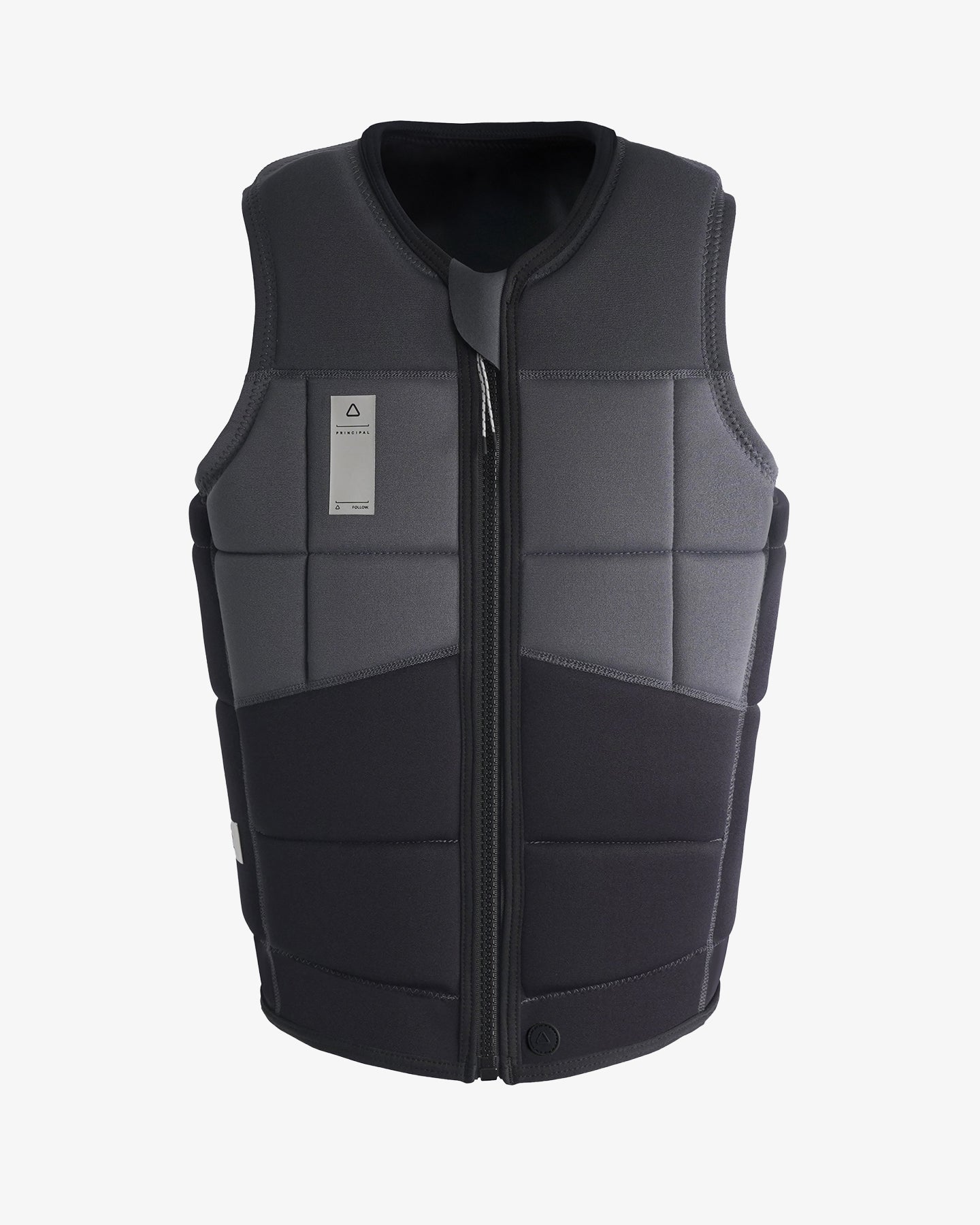 Follow Principal Impact Vest - Charcoal 1