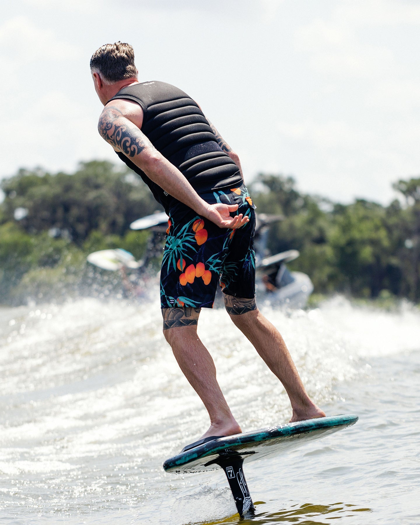 Follow Asset Impact Vest - Black Lifestyle 4