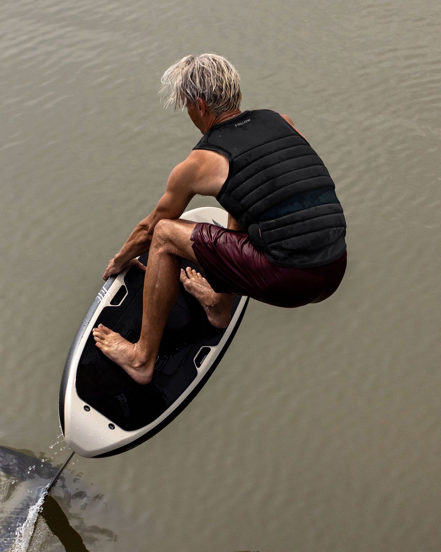 Follow Asset Impact Vest - Black Lifestyle 2