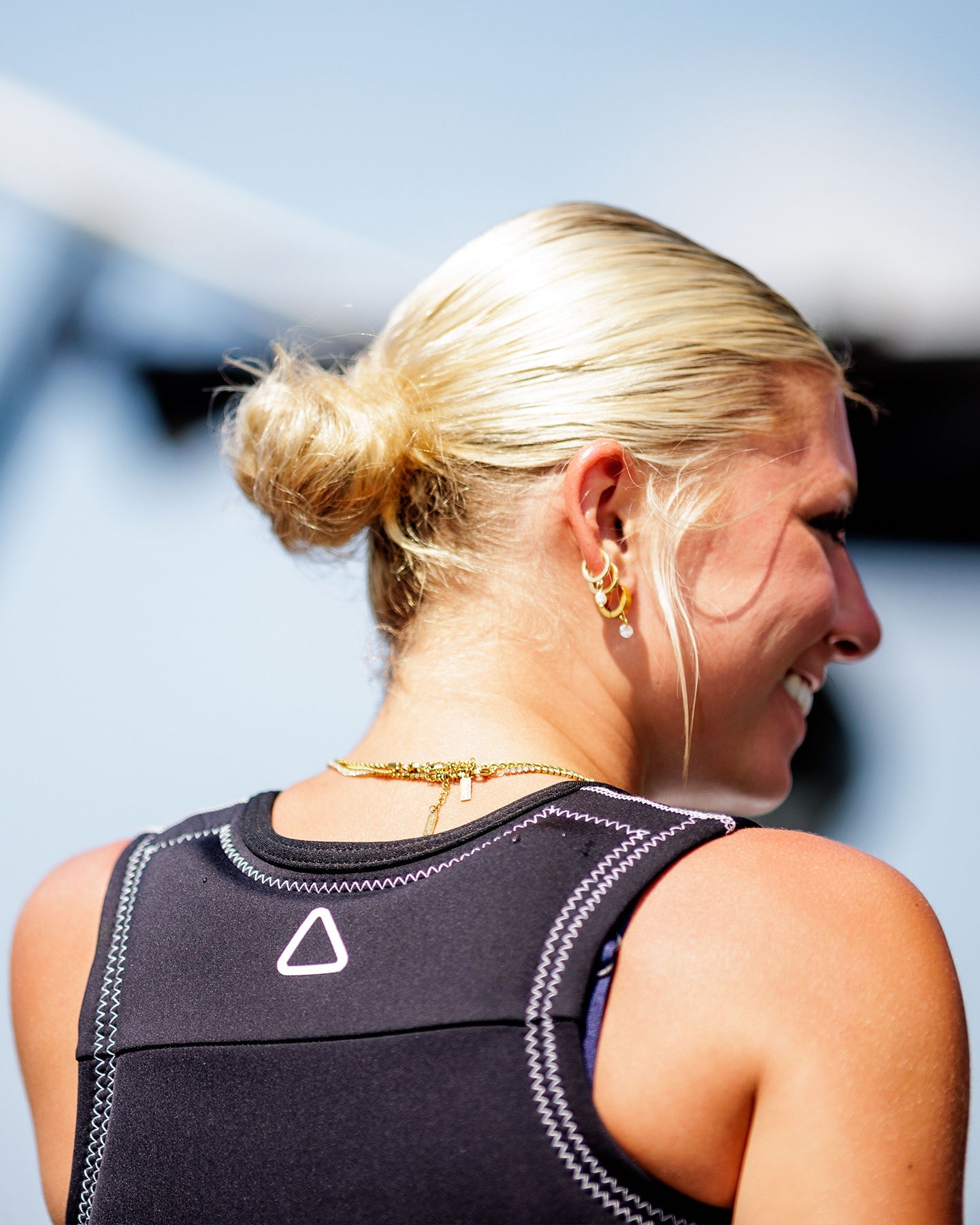 Follow Cleo Impact Vest - Black Lifestyle 4