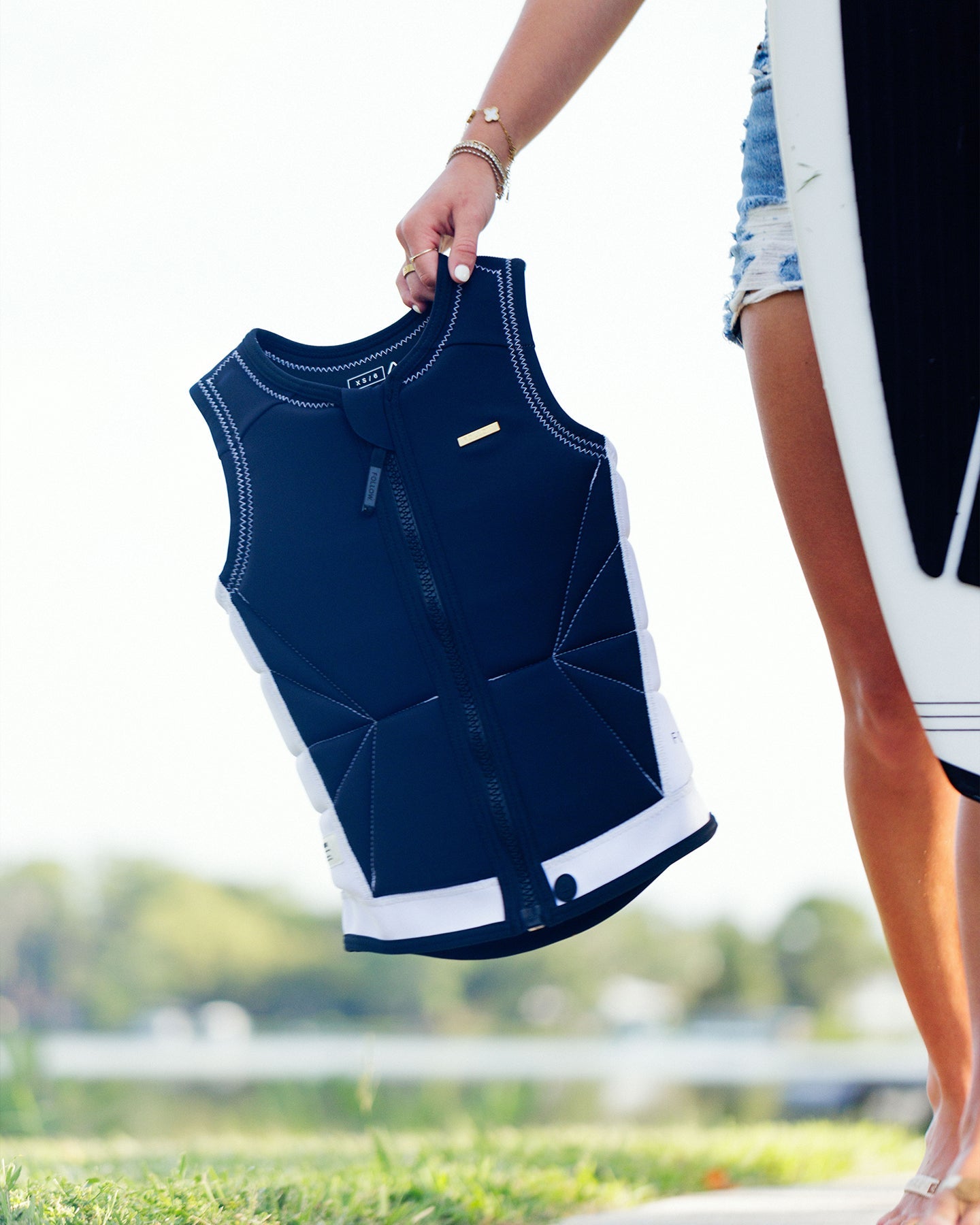 Follow Cleo Impact Vest - Black Lifestyle 7