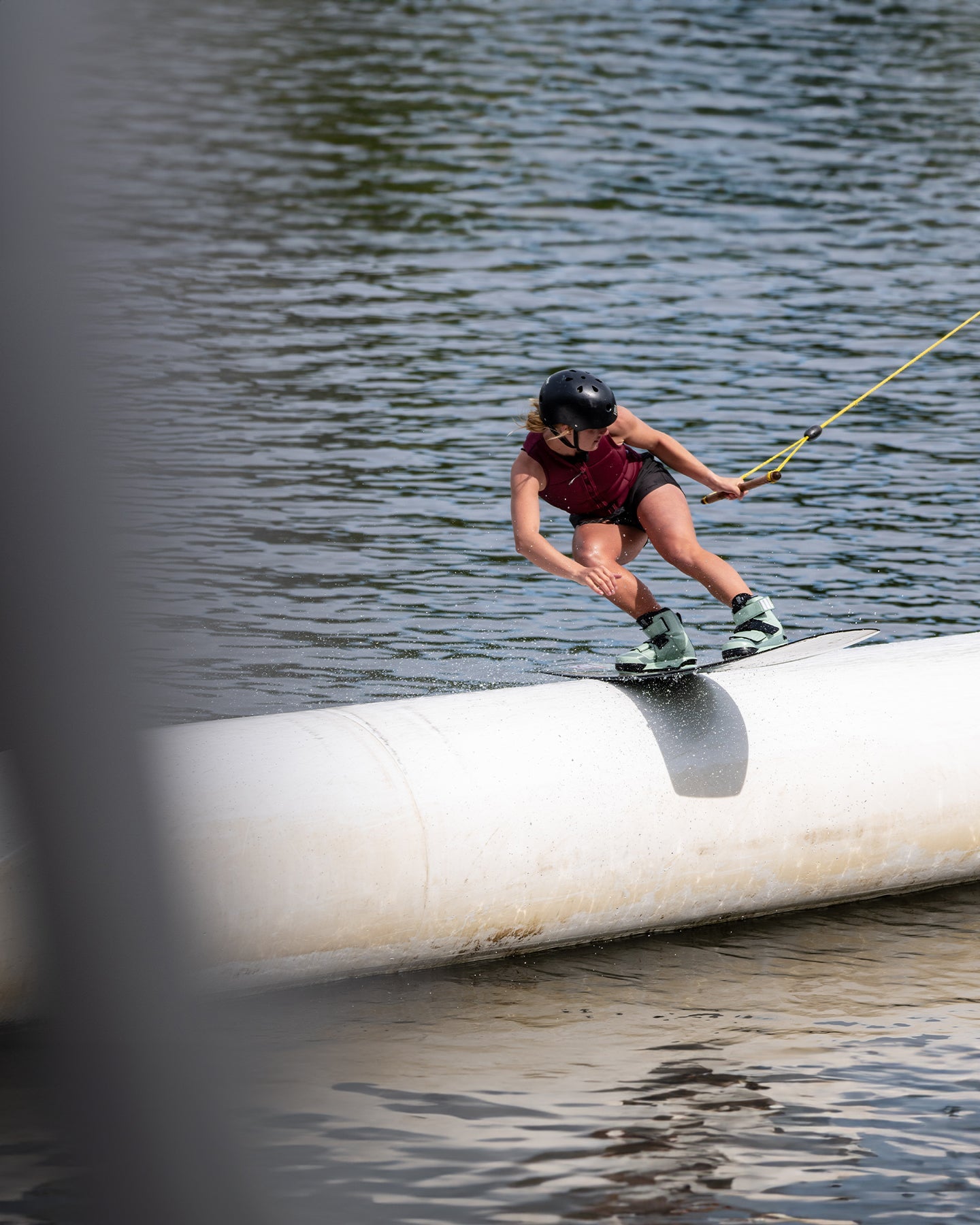 Follow Finesse Impact Vest - Maroon Lifestyle 6