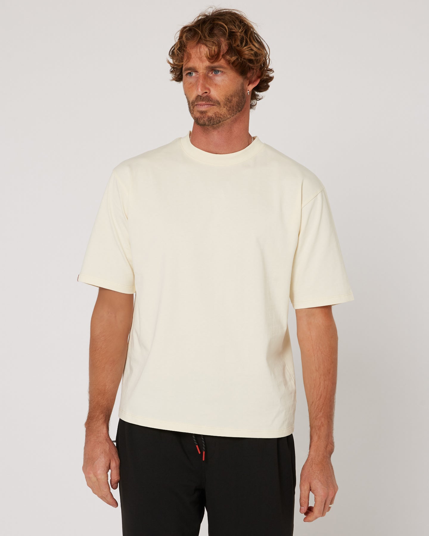 Follow Modern Tee - Cream
