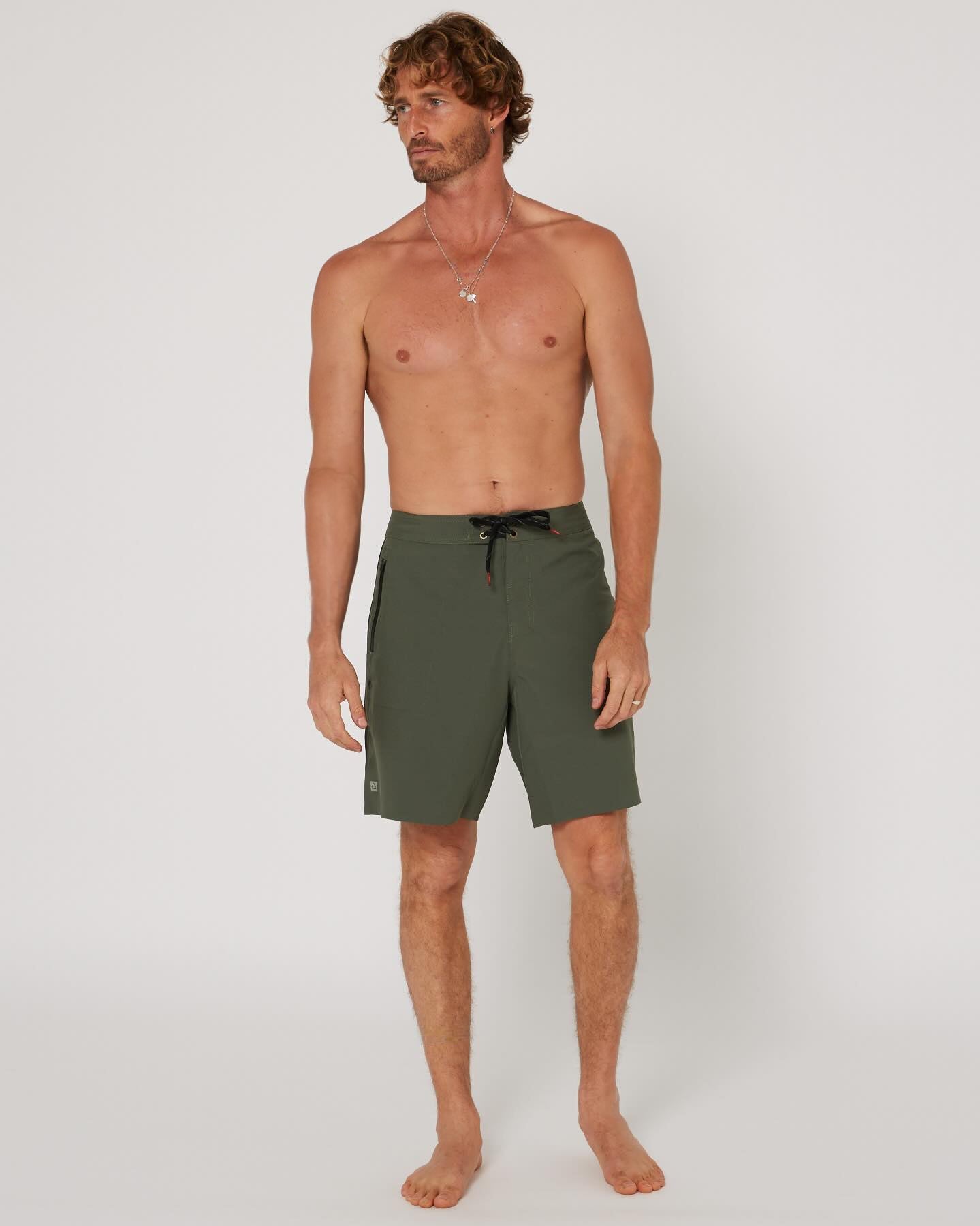 Follow Welded Boardie - Olive 2