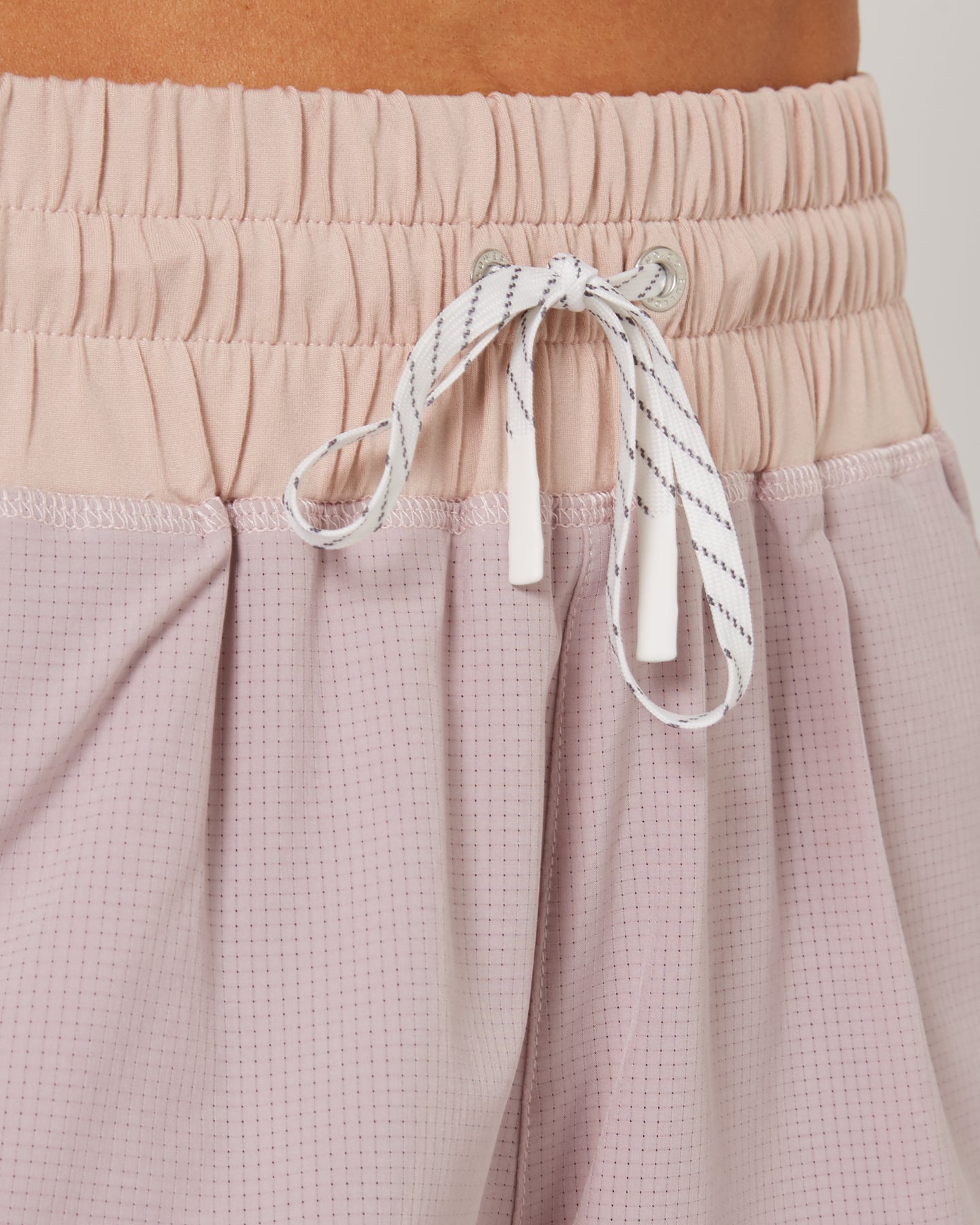 Follow Maven Shorts - Pastel Pink, on water