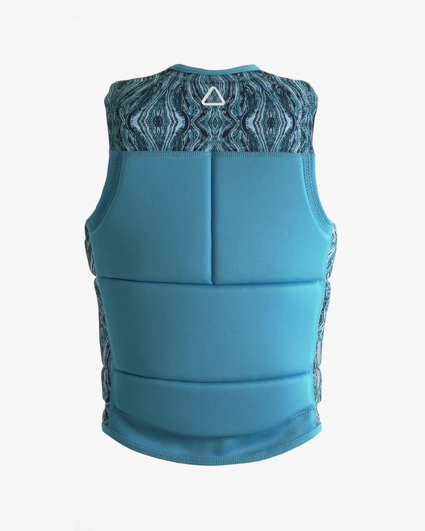 Follow Harmony Impact Vest - Aqua Back