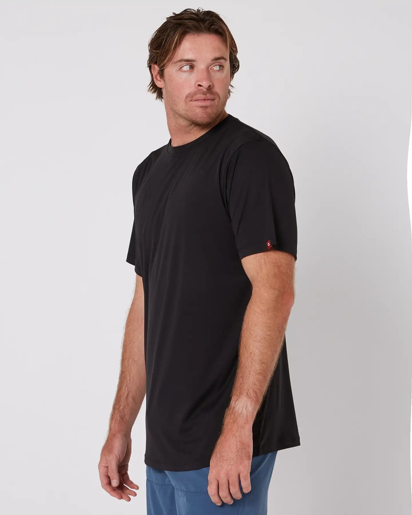Follow Sun Tee - Black/Heather