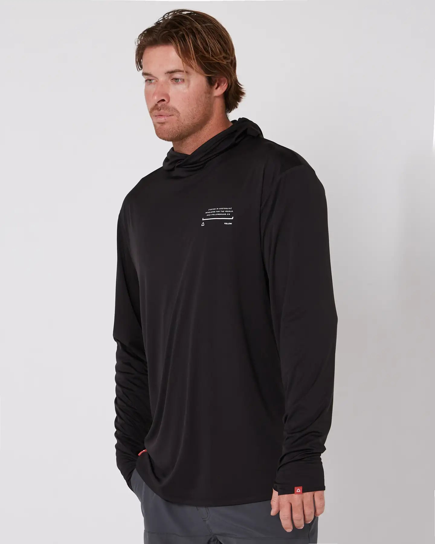 Follow Sun Hood L/s - Black 2