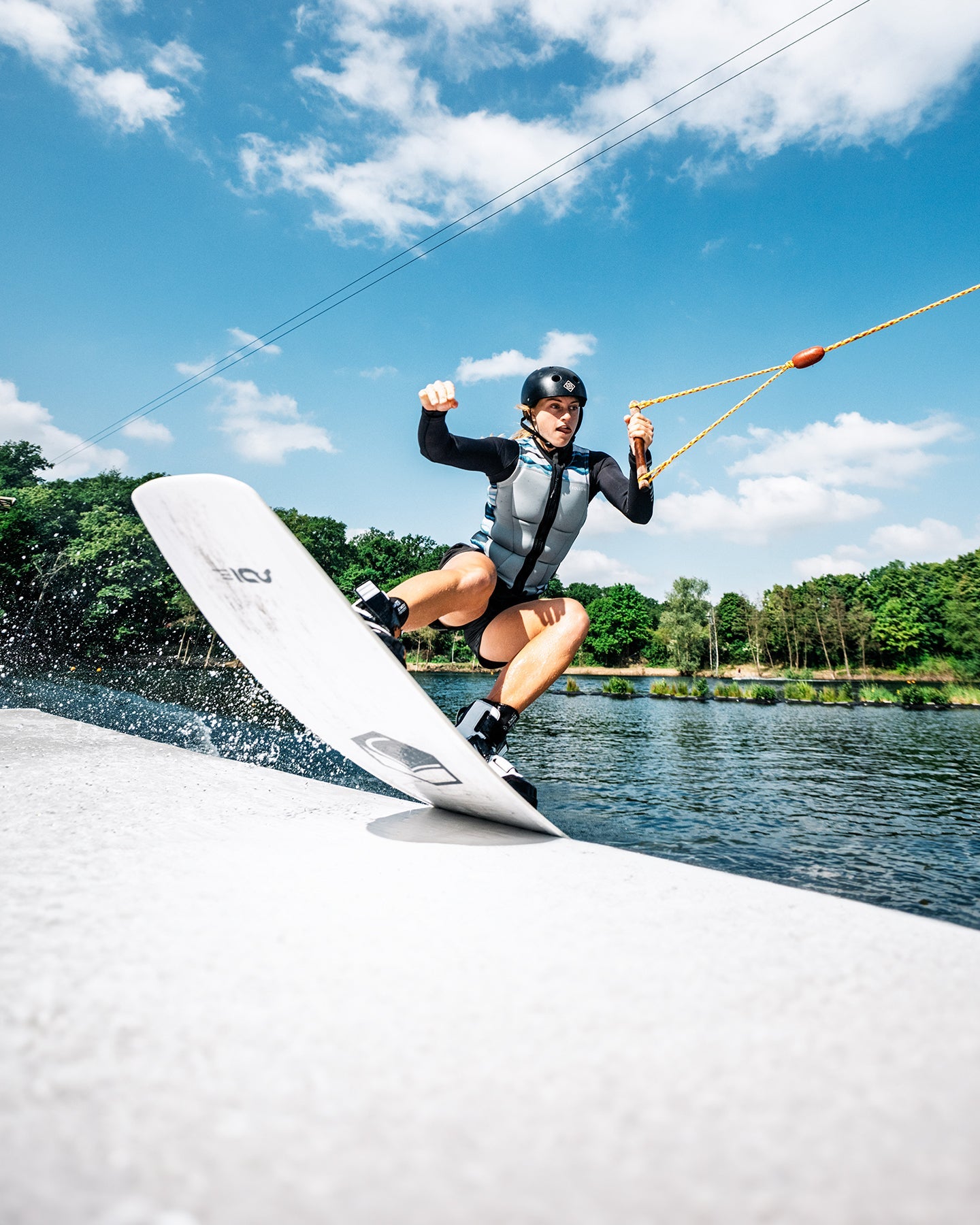 Follow Harmony Womens Impact Vest - Grey River Lifestyle 5