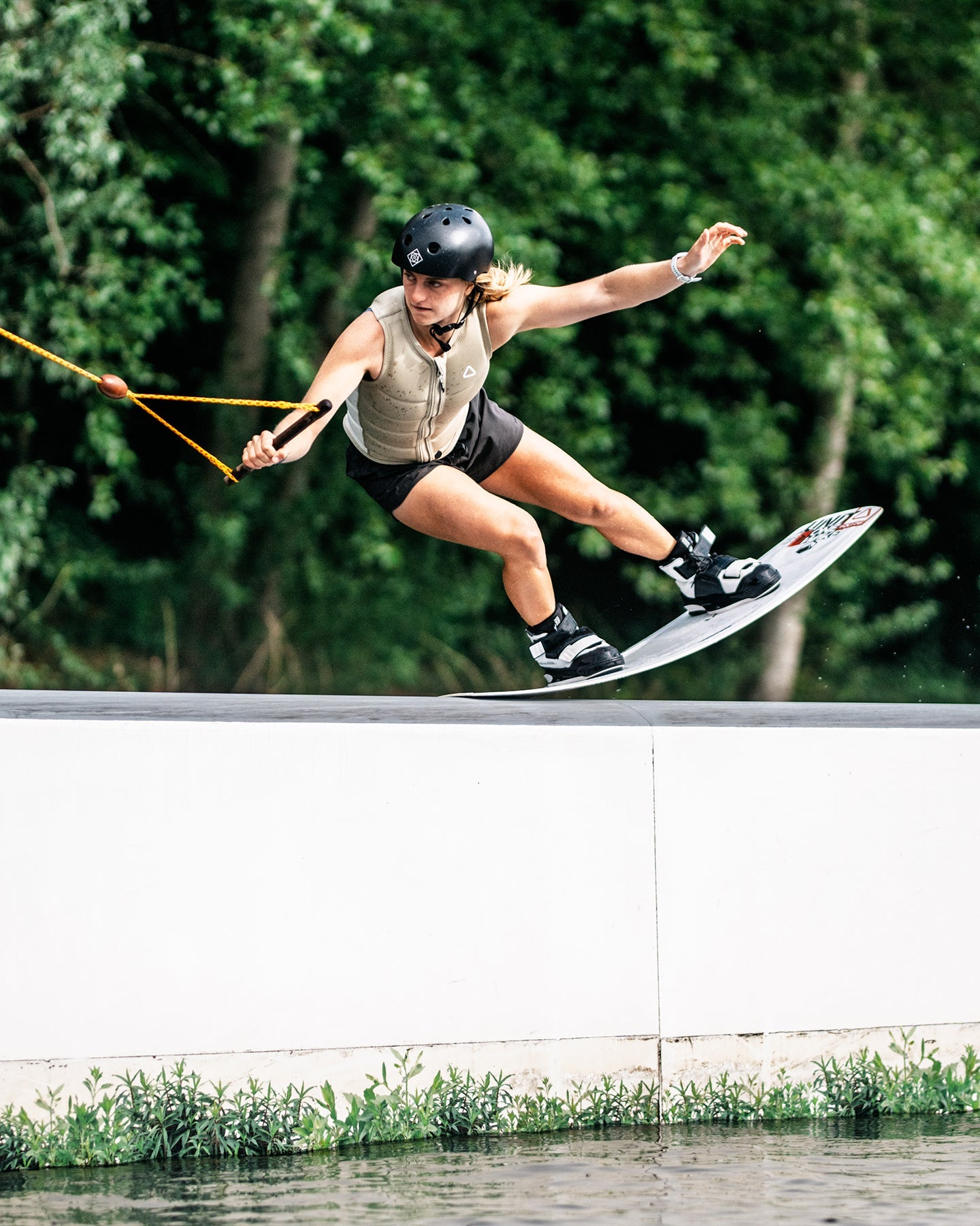 Follow Corp Womens Impact Vest - Sand Lifestyle 6