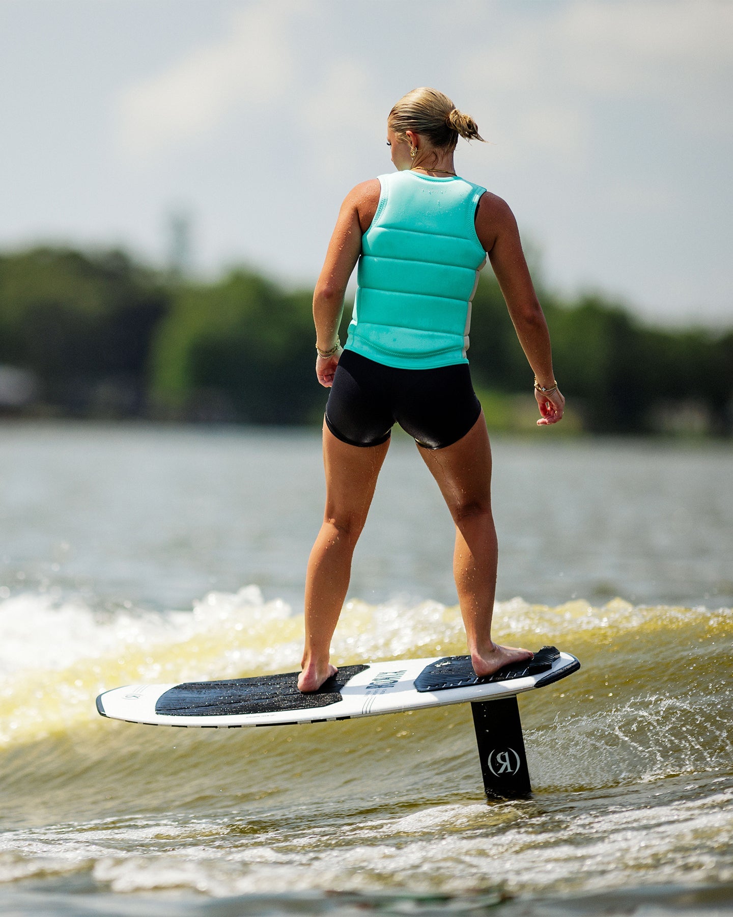 Follow Corp Womens Impact Vest - Mint Lifestyle 5