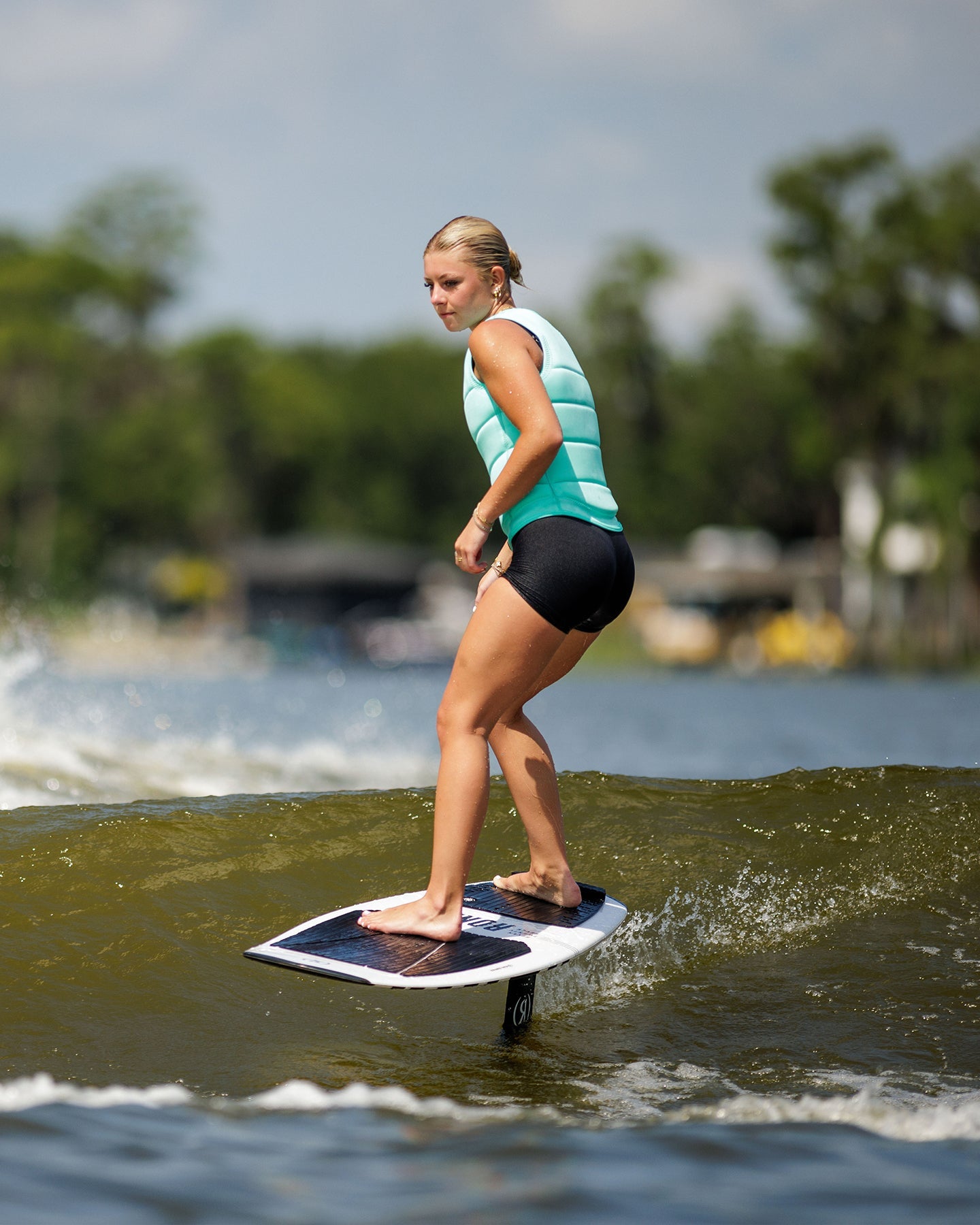 Follow Corp Womens Impact Vest - Mint Lifestyle 6