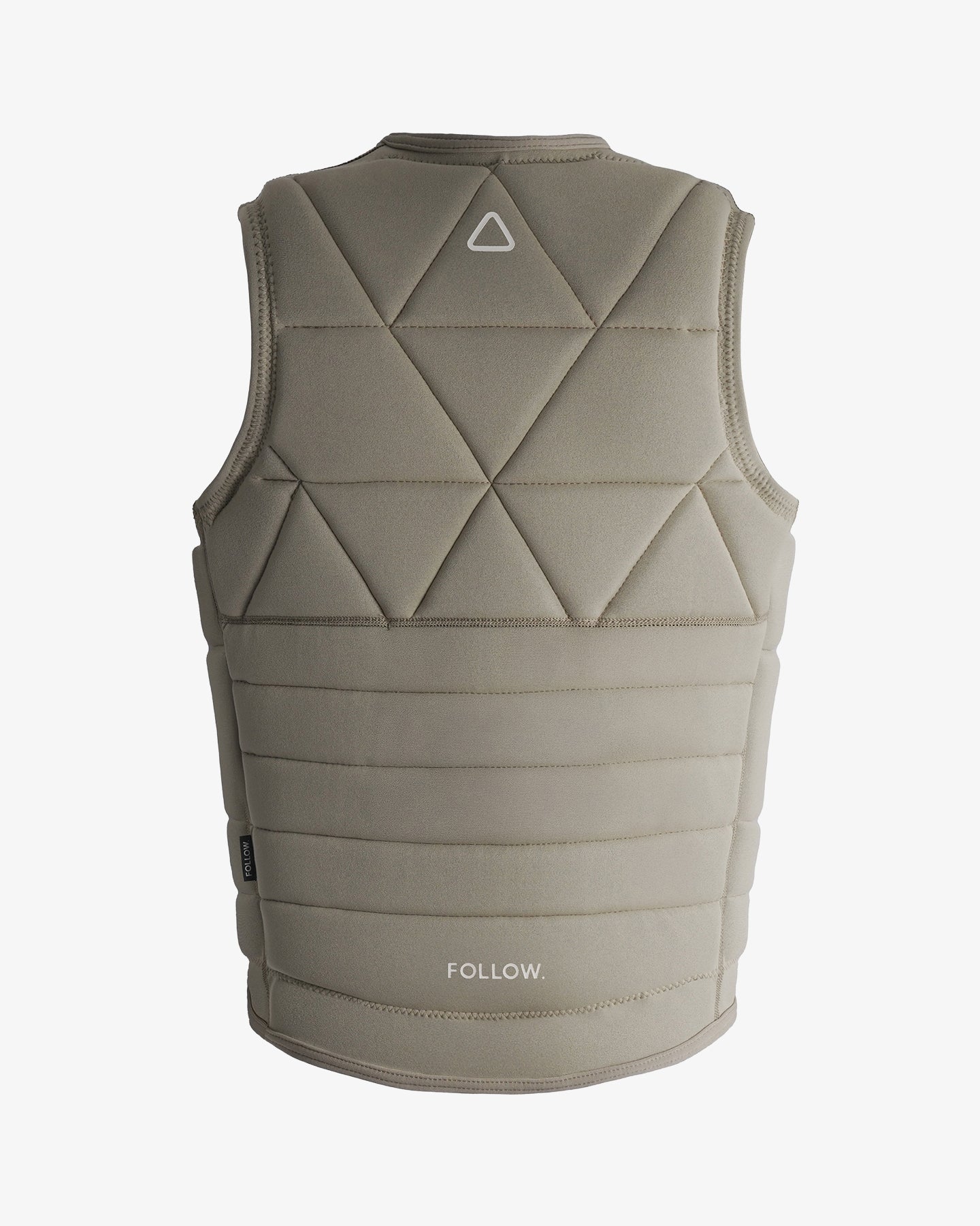 Follow Love nor Money Mens Impact Vest - Khaki 10
