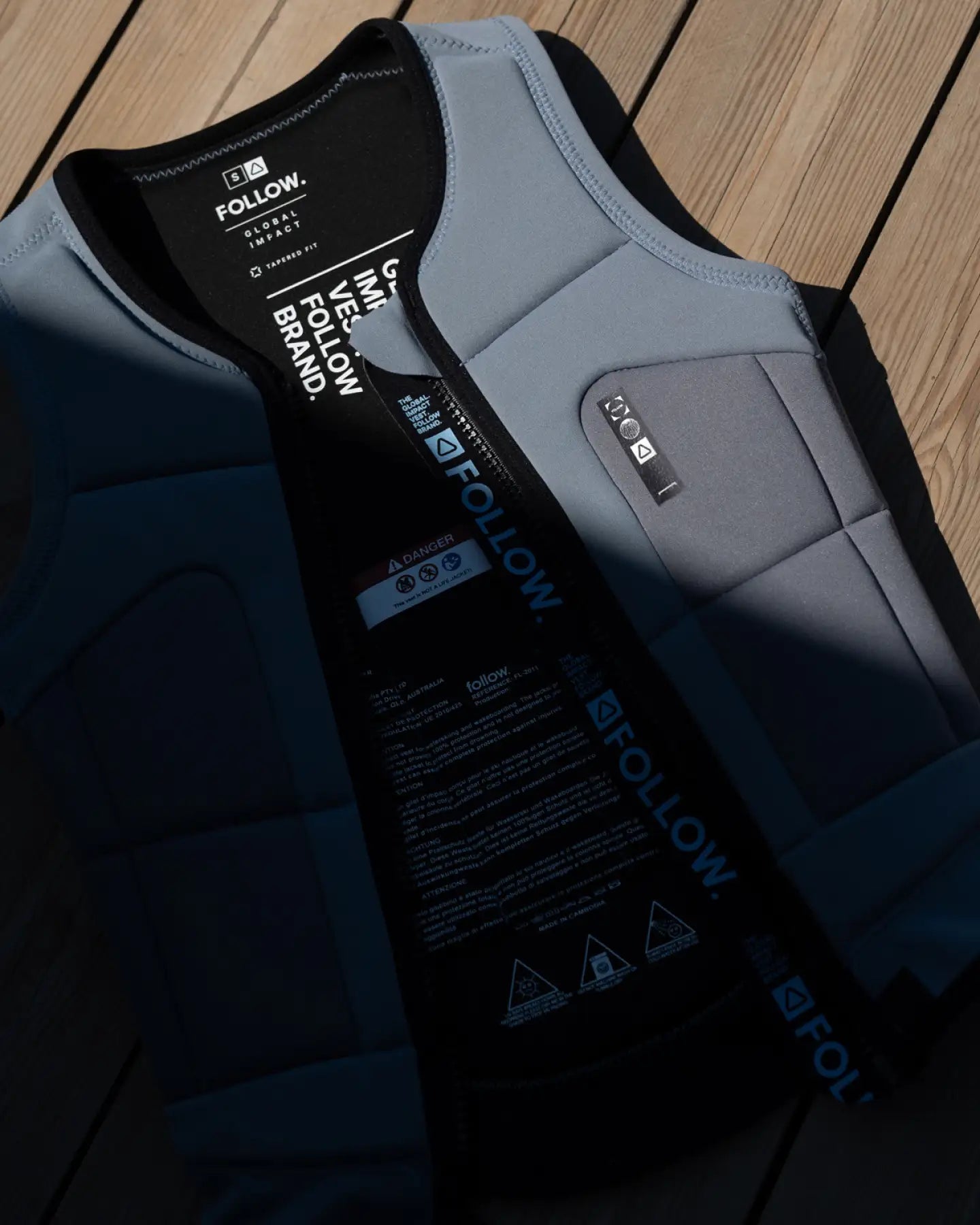 Follow Global Impact Vest - Alloy detail 4
