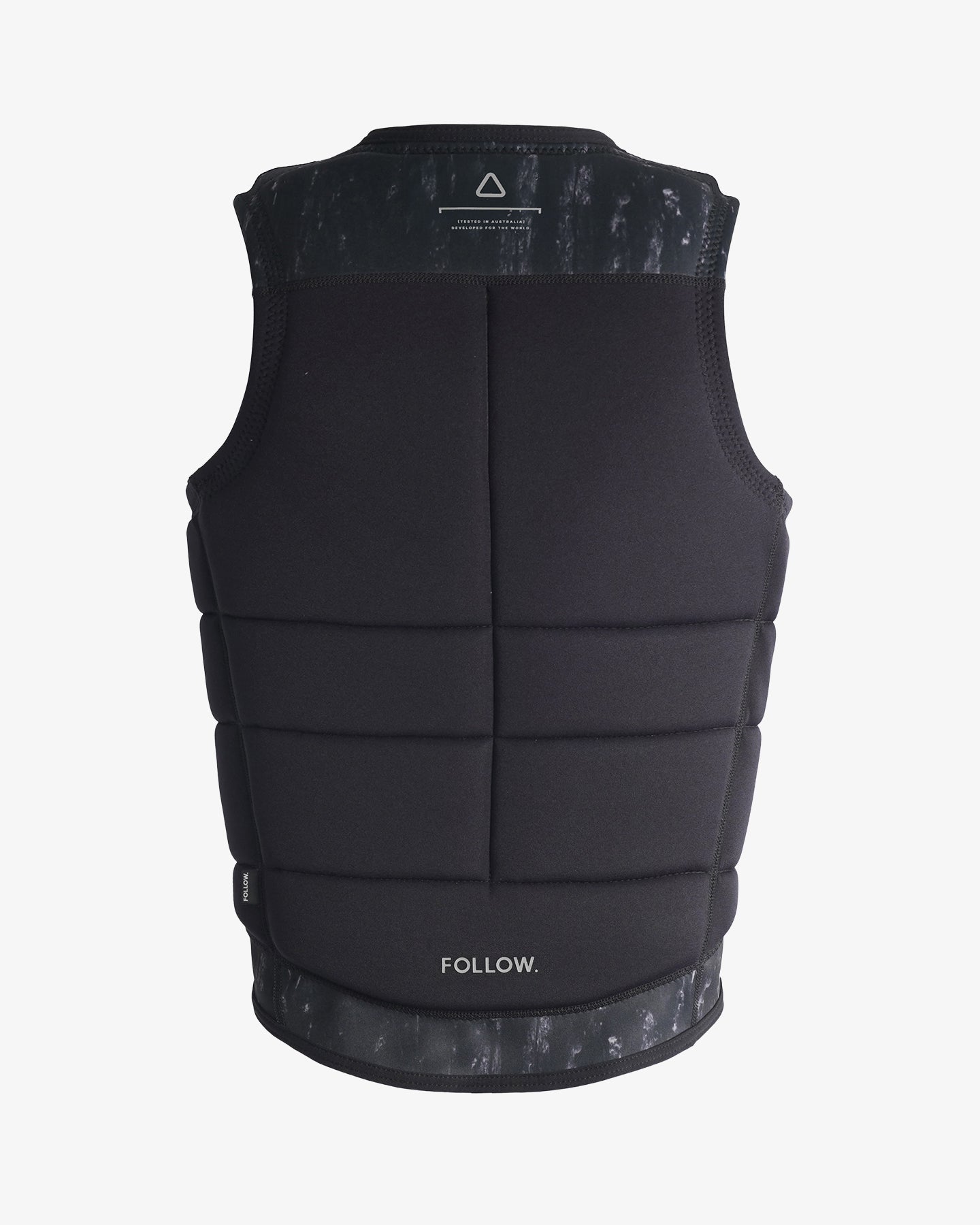 Follow Affiliate Mens Impact Vest - Black/Black 9