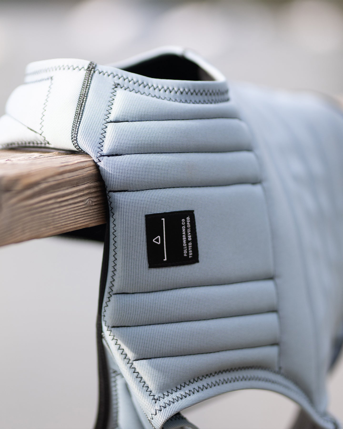 Follow Total Impact Vest - Light Blue Lifestyle 3