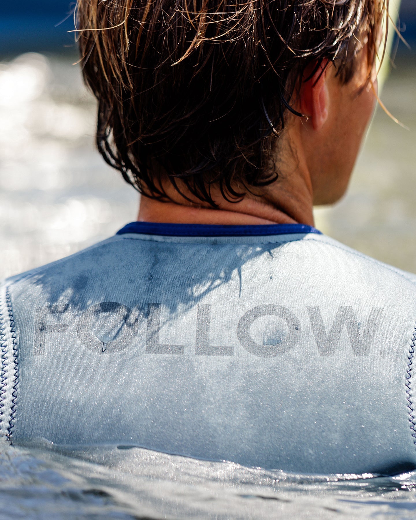 Follow Section Mens Impact Vest - Navy/Grey Lifestyle 7