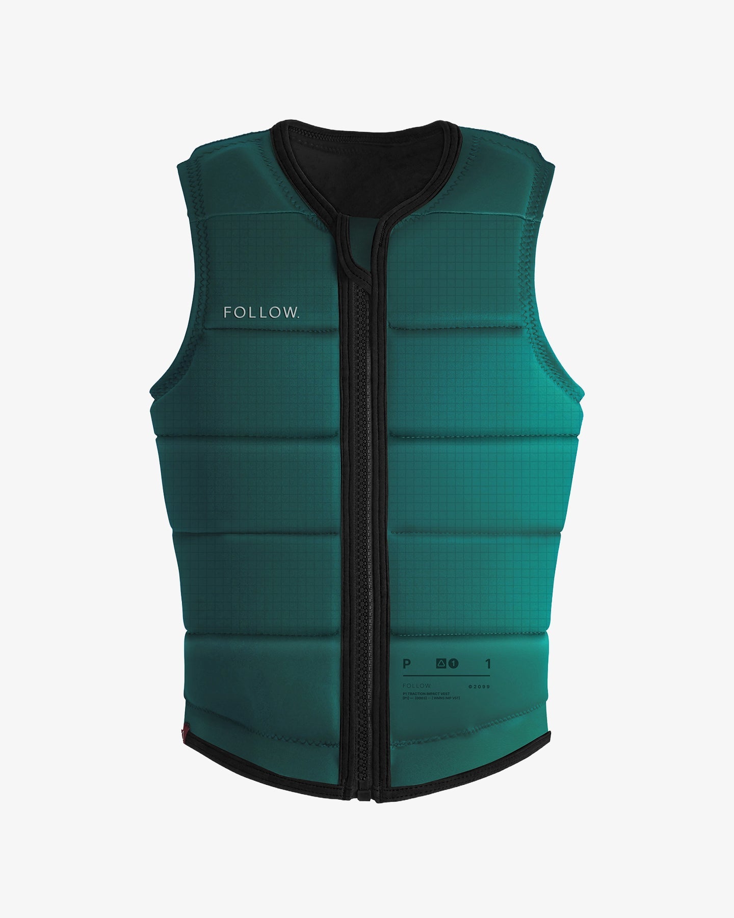 Follow P1 Traction Womens Impact Vest - Emerald Lifestyle 1