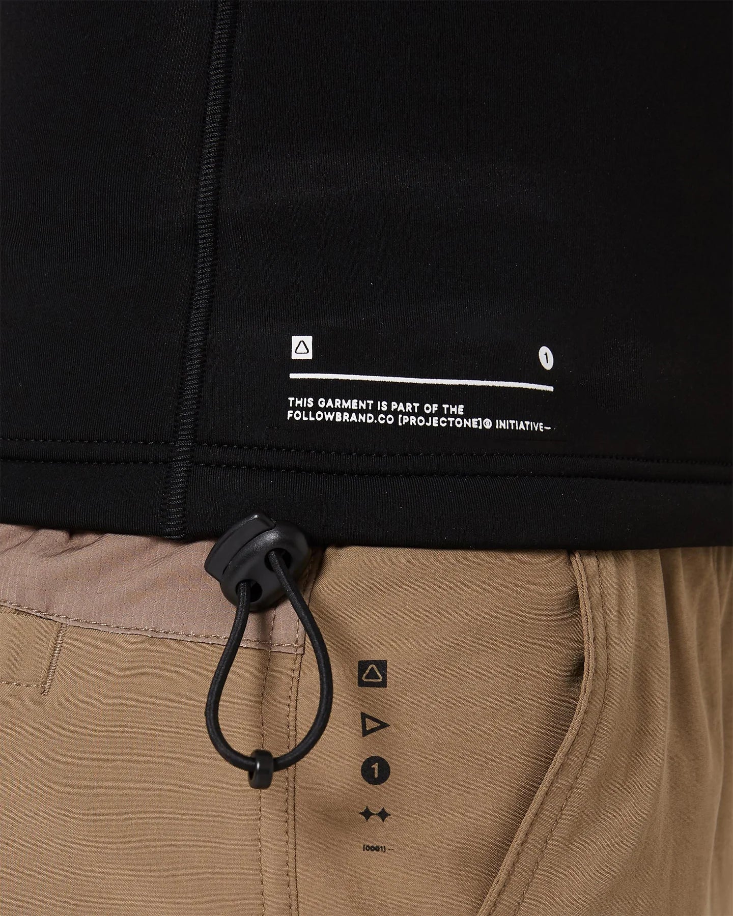 Follow P1 Ocena 1mm Wetty Top - Black 5
