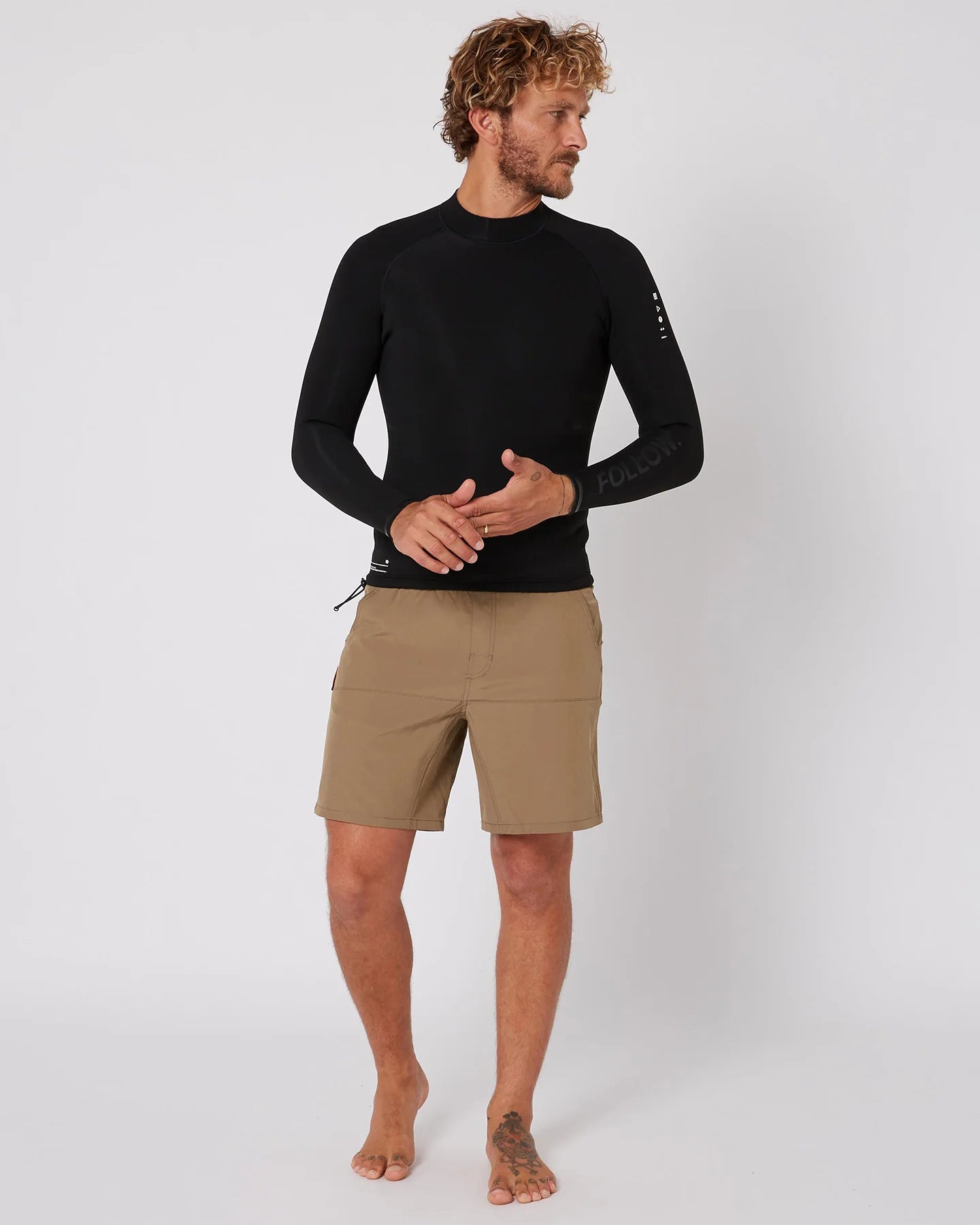 Follow P1 Ocena 2mm Wetty Top - Black 3