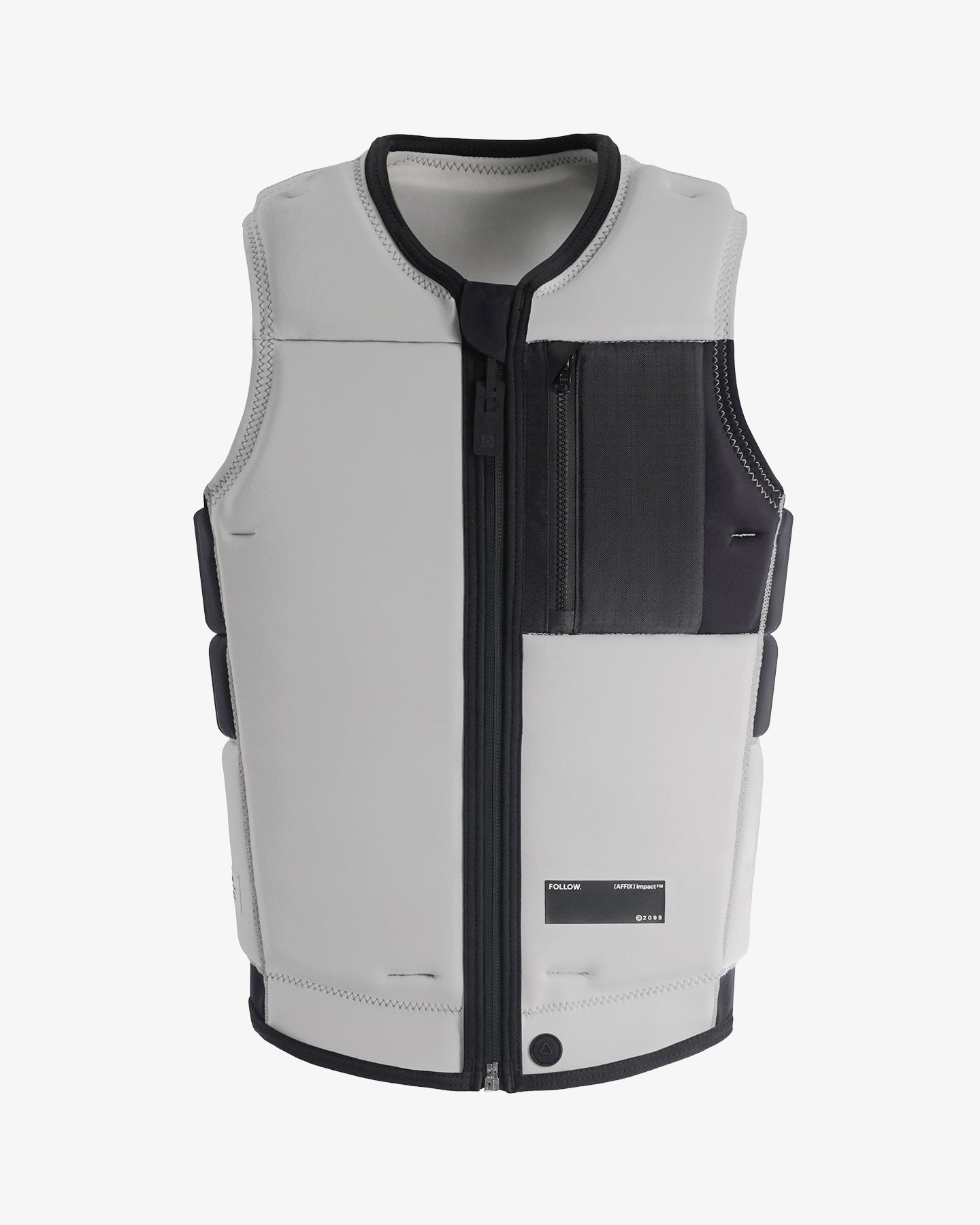 Follow Affix Mens Impact Vest - Silver 1