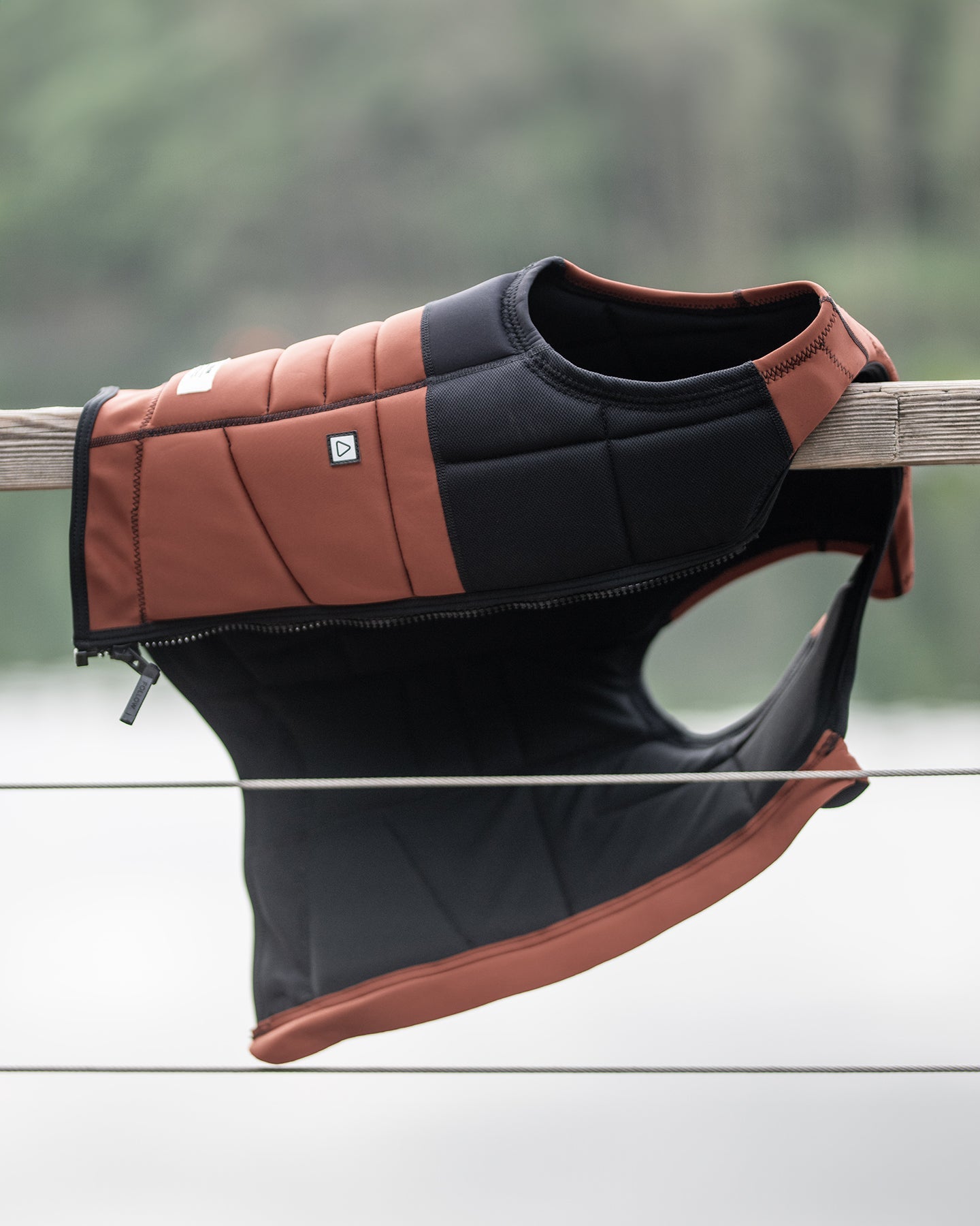 Follow Gratis Mens Impact Vest - Rust Lifestyle 7