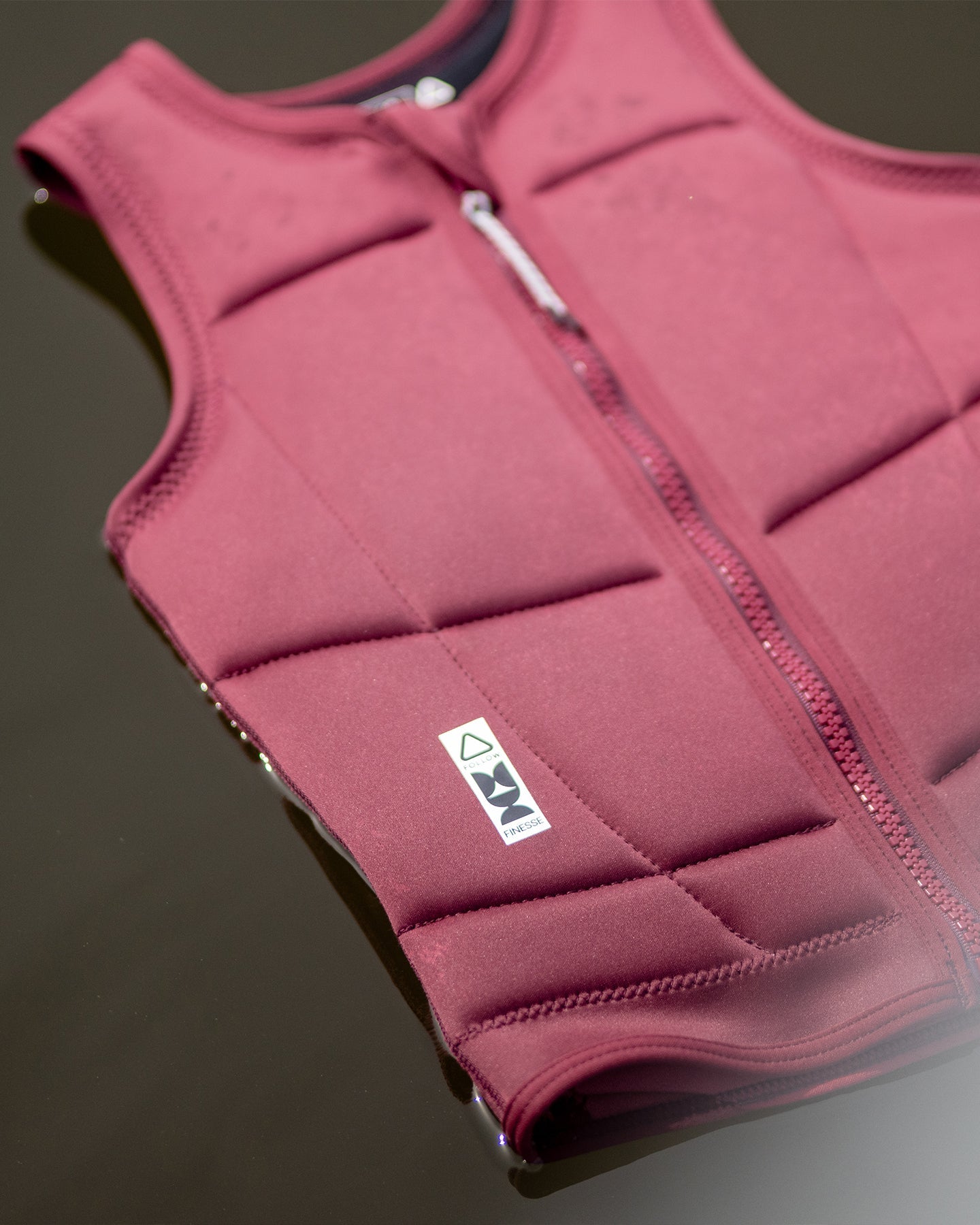Follow Finesse Impact Vest - Maroon Lifestyle 7