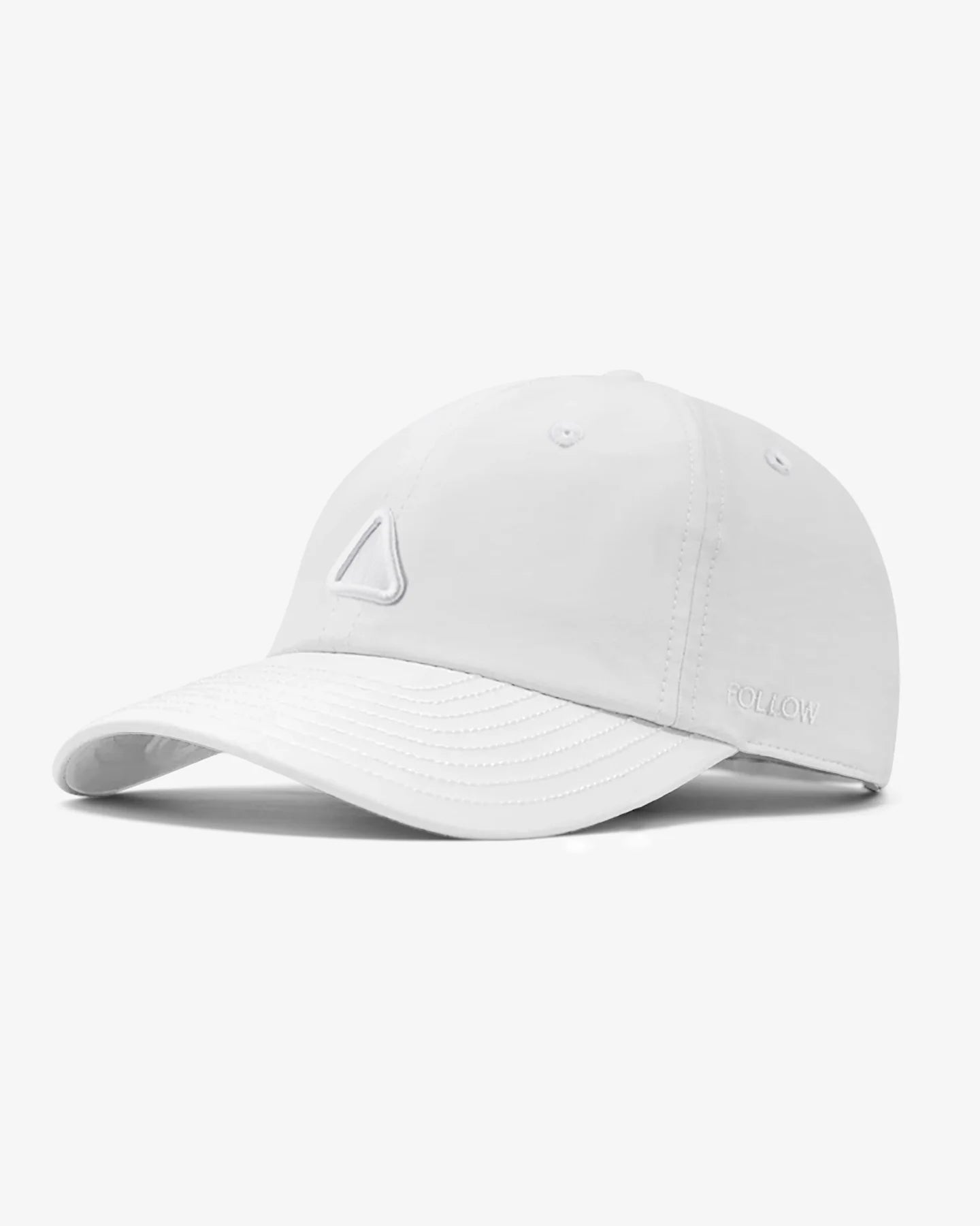 Follow Parent Cap - White, rear view