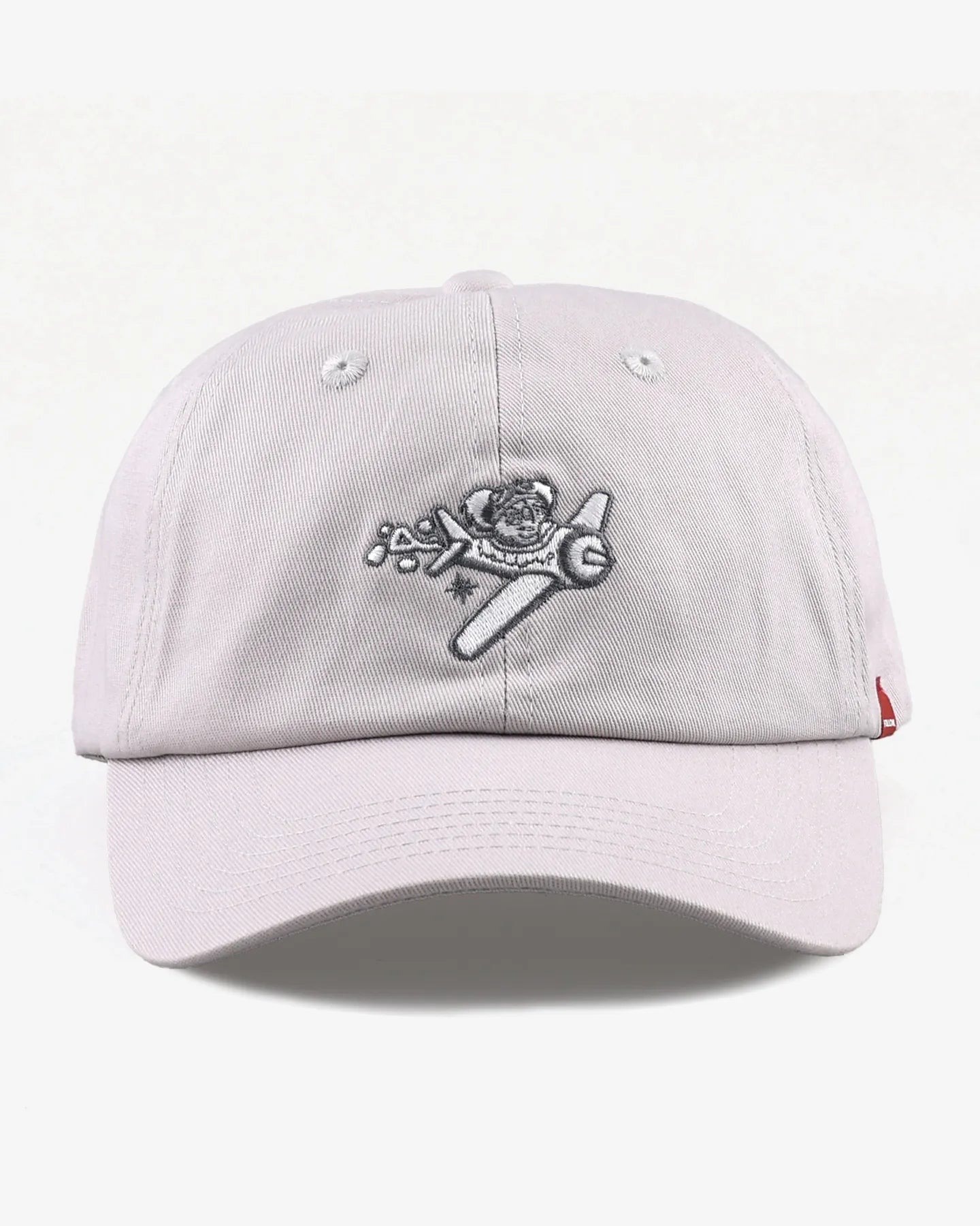 Follow Moment Cap - Light Grey, rear view