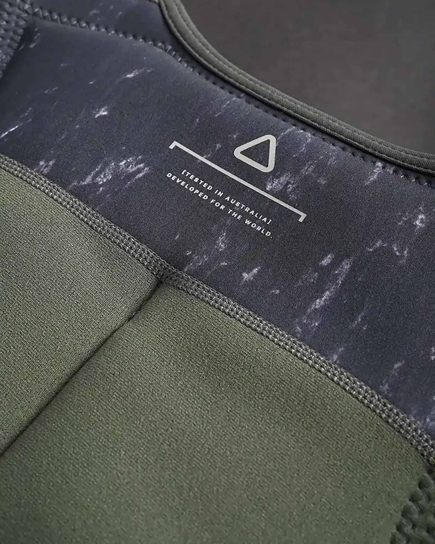 Follow Affiliate Mens Impact Vest - Olive 7